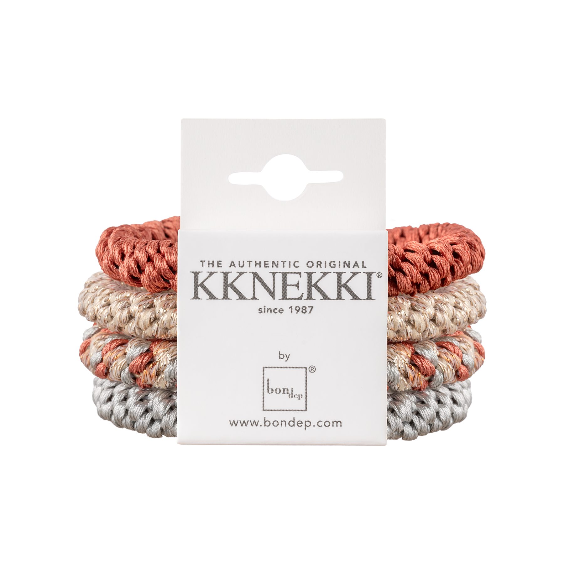 KKNEKKI Haargummi Original Hair Ties - 4er Bundle