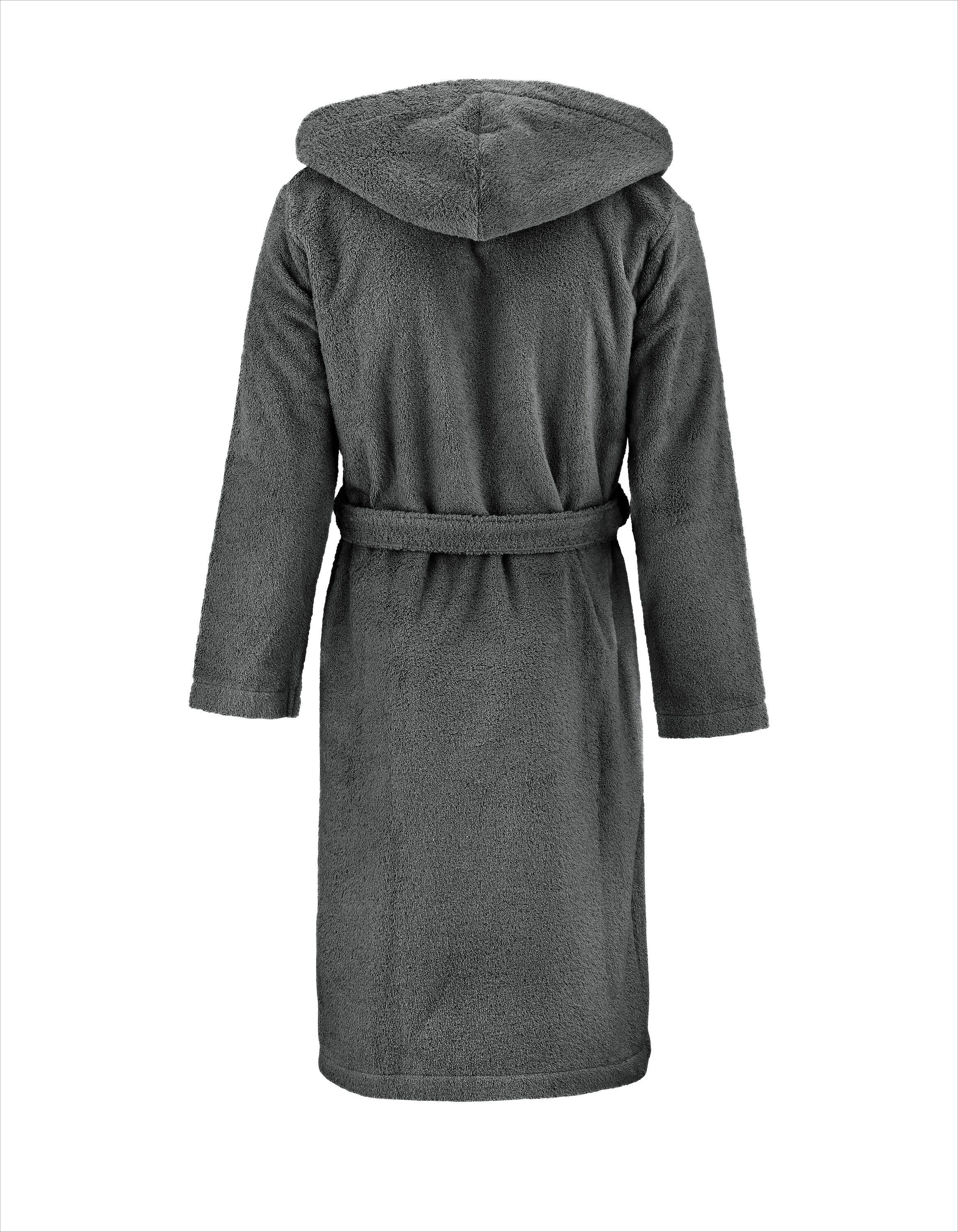 Herzbach Home Bademantel, knieumspielend, Baumwollmischung, mit Kapuze, Sch günstig online kaufen