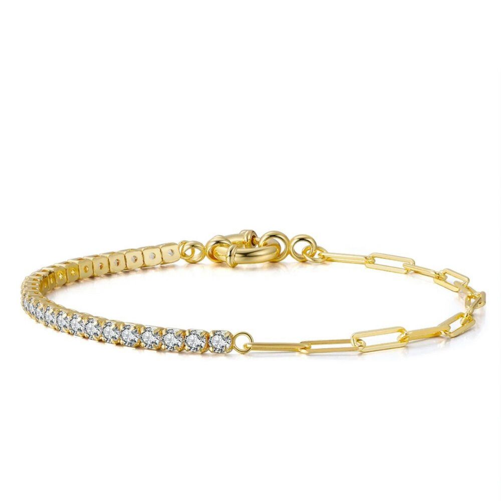 ROUGEMONT Tennisarmband Elegantes Damen Tennisarmband 3mm 925 Silber Armban günstig online kaufen