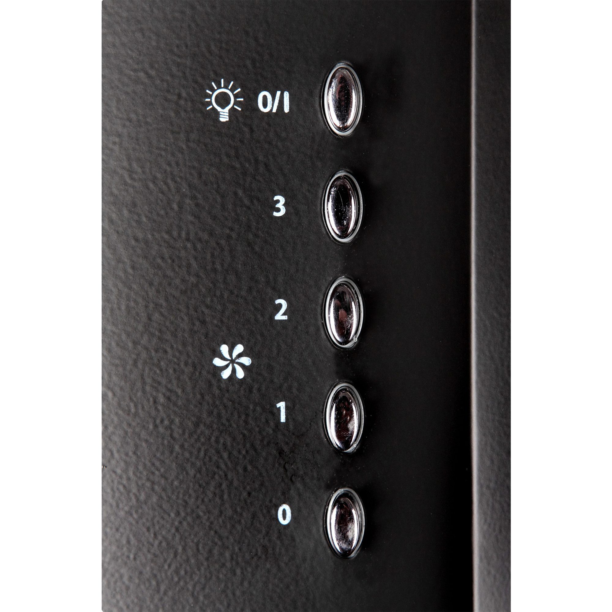 GURARI Wandhaube GCH C 046 BL 6 N++Umluftset, Dunstabzugshaube 60 cm,Schwarz,1000m³/h GCH C 046 BL 6 N++Umluftset, Dunstabzugshaube 60 cm,Schwarz,1000m³/h