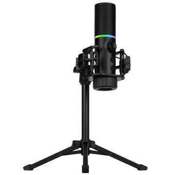 Streamplify Streaming-Mikrofon MIC RGB, Mikrofon, USB-A, mit Dreifuß und Popschutz, für Gaming