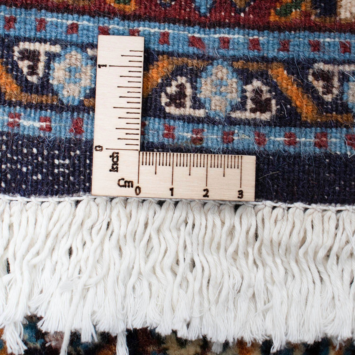 148 102 Handgeknüpft rechteckig, Yalameh chiaro Wollteppich Medaillon morgenland, Höhe: x 10 cm, mm, Rosso