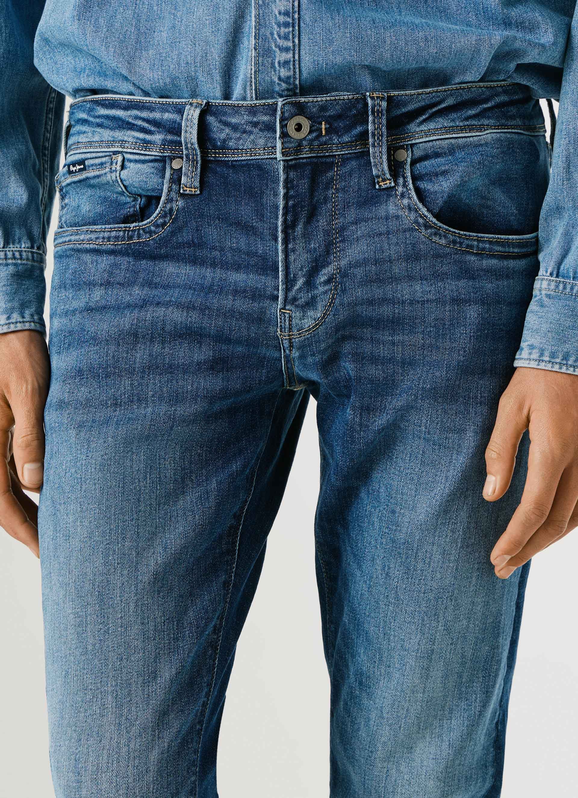 Pepe Jeans Slim-fit-Jeans HATCH im 5-Pocket Design – Bild 4 von 5