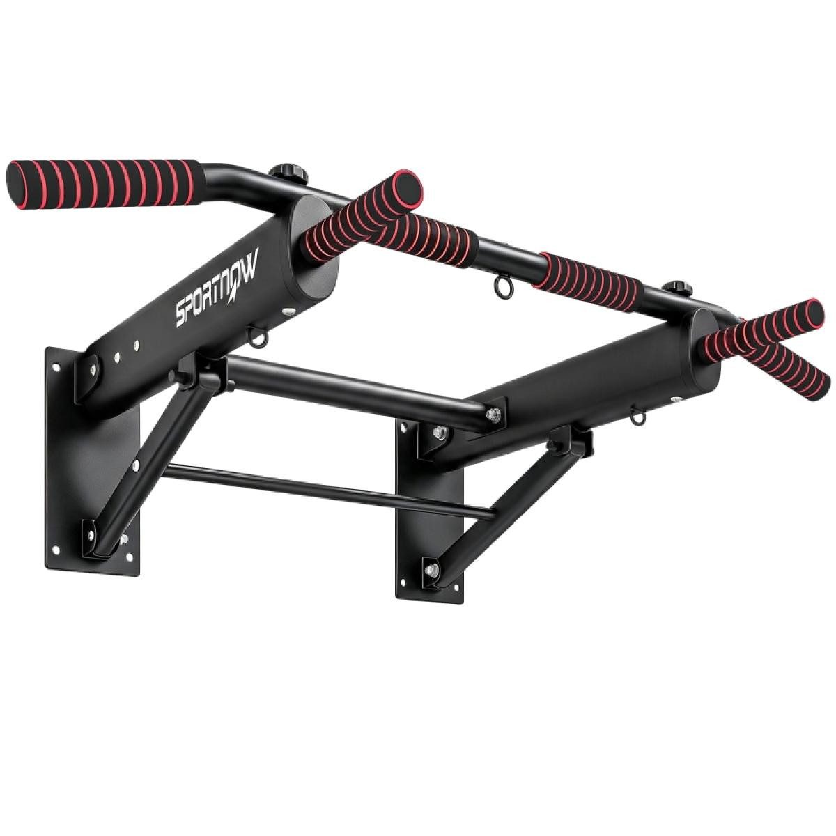 FELIXLEO Bauchtrainer Klimmzugstange klappbar Klimmzüge 120 98 65 31 Schwarz rutschfesten (1-St)