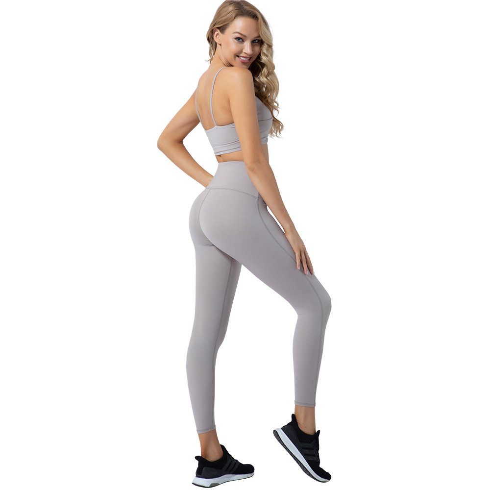 Housruse Top & Leggings »Sommer Damen schnell trocknende Sportbekleidung  Gym Laufanzug Yoga Anzug zweiteilig«