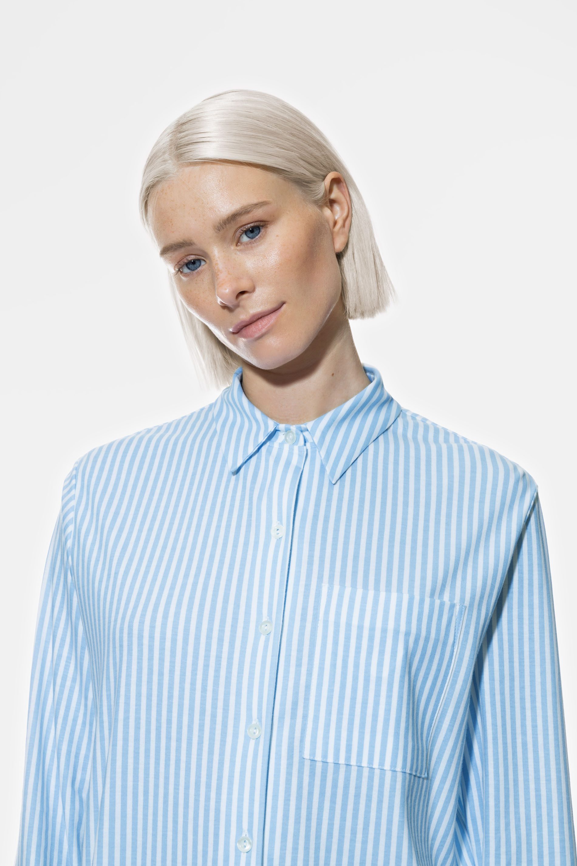 Mey Schlafanzug Mey Damen Anzug lang Serie Elva Gestreift Pyjama (2 tlg) – Bild 3 von 4