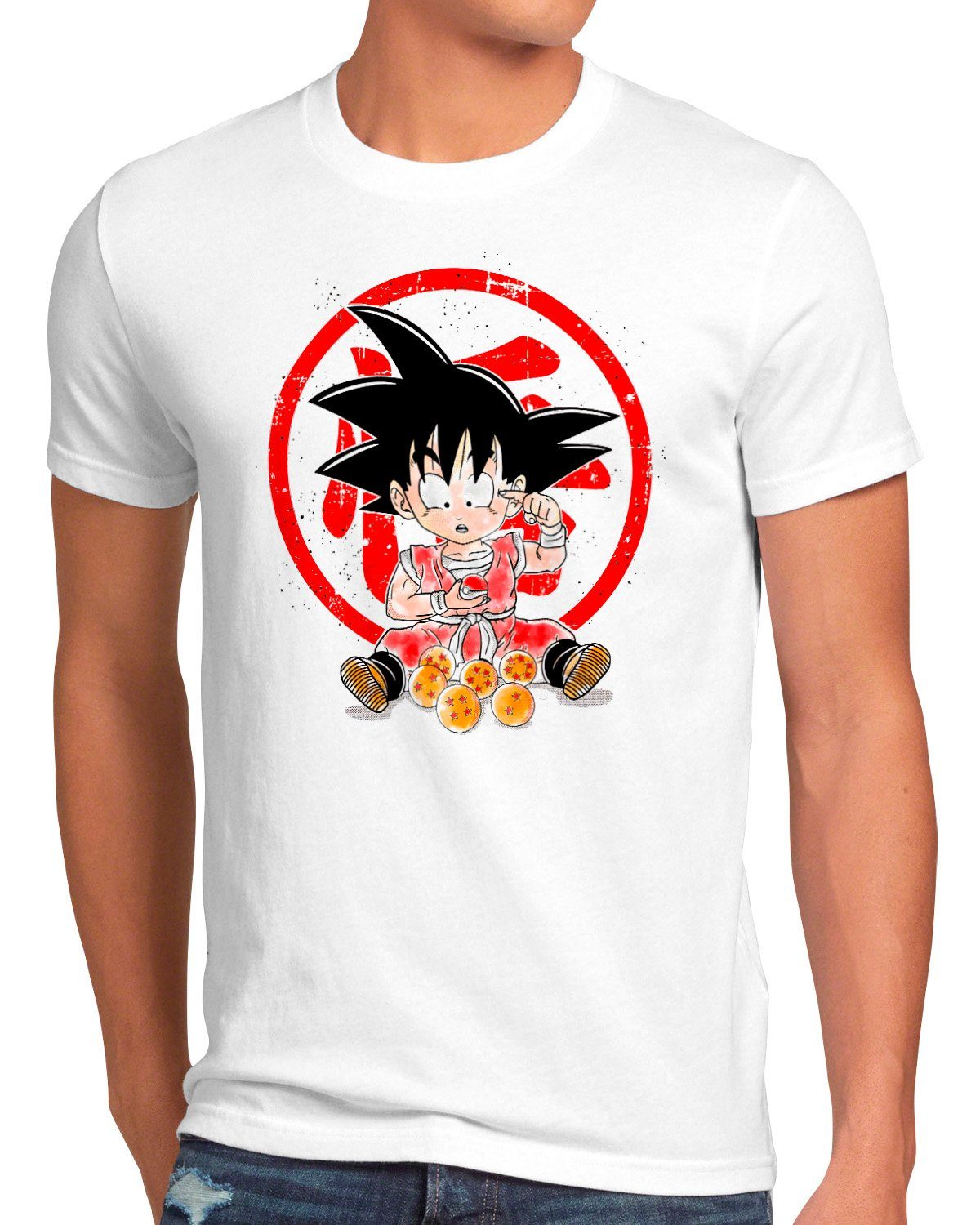 style3 Print-Shirt Herren T-Shirt Wrong Poke Ball super dragonball z gt songoku breakers the kakarot