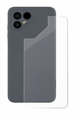 BROTECT flexible Panzerglasfolie für Fairphone 4 (Rückseite), Displayschutzglas, Schutzglas Glasfolie klar