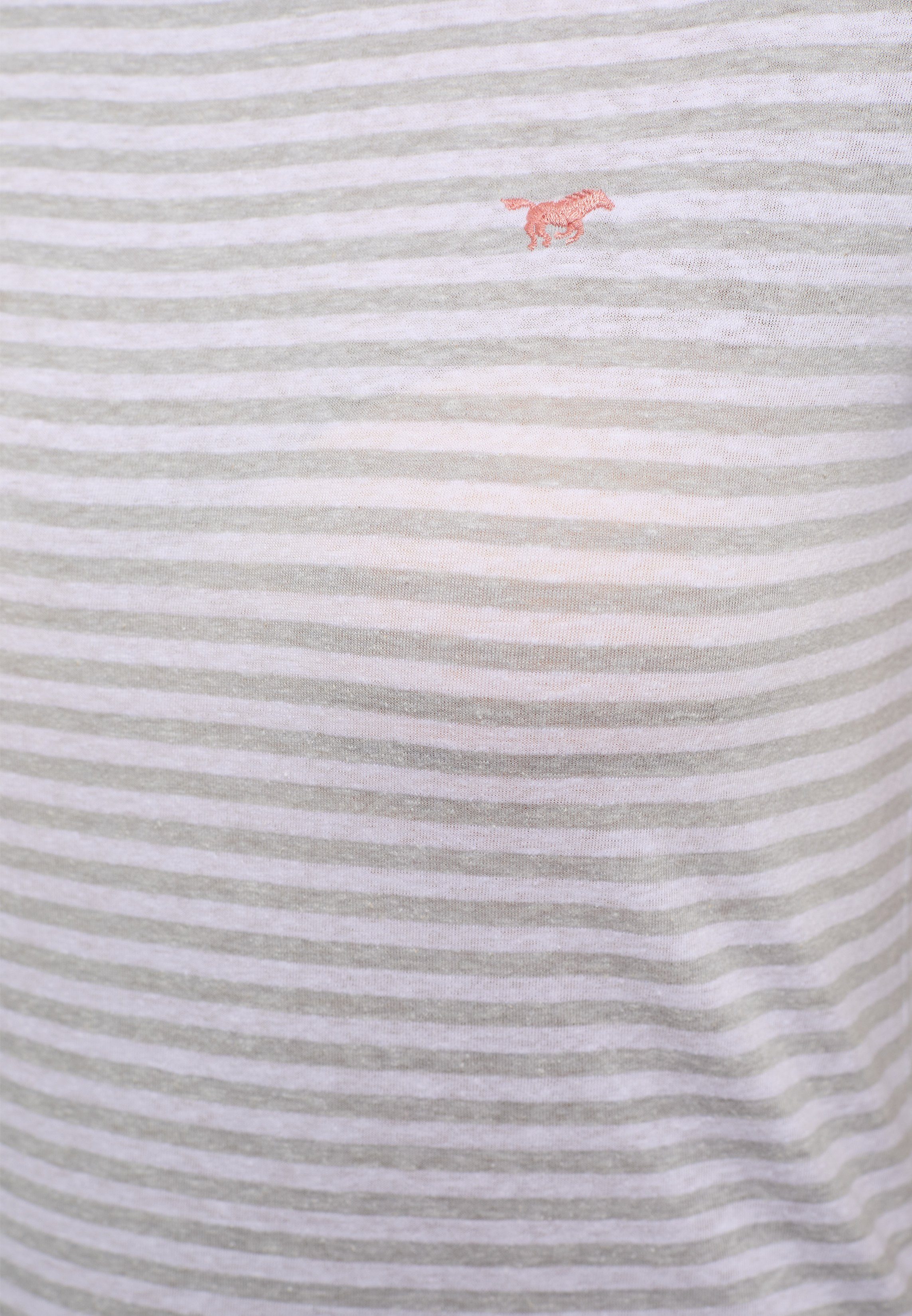 grau-weiß Alexia T-Shirt MUSTANG C Stripe