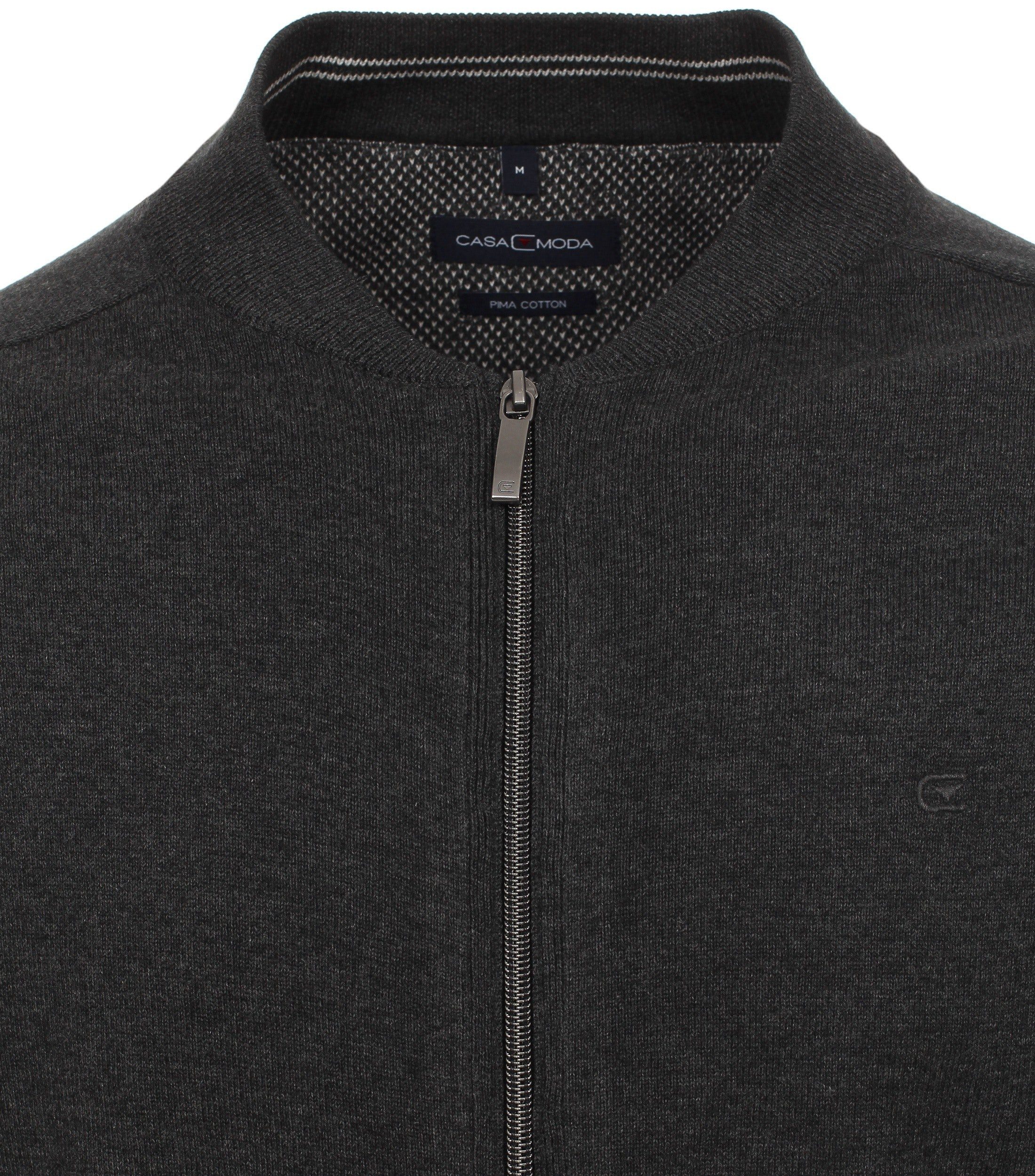 CASAMODA Strickjacke 004440 Gefertigt aus reiner günstig online kaufen