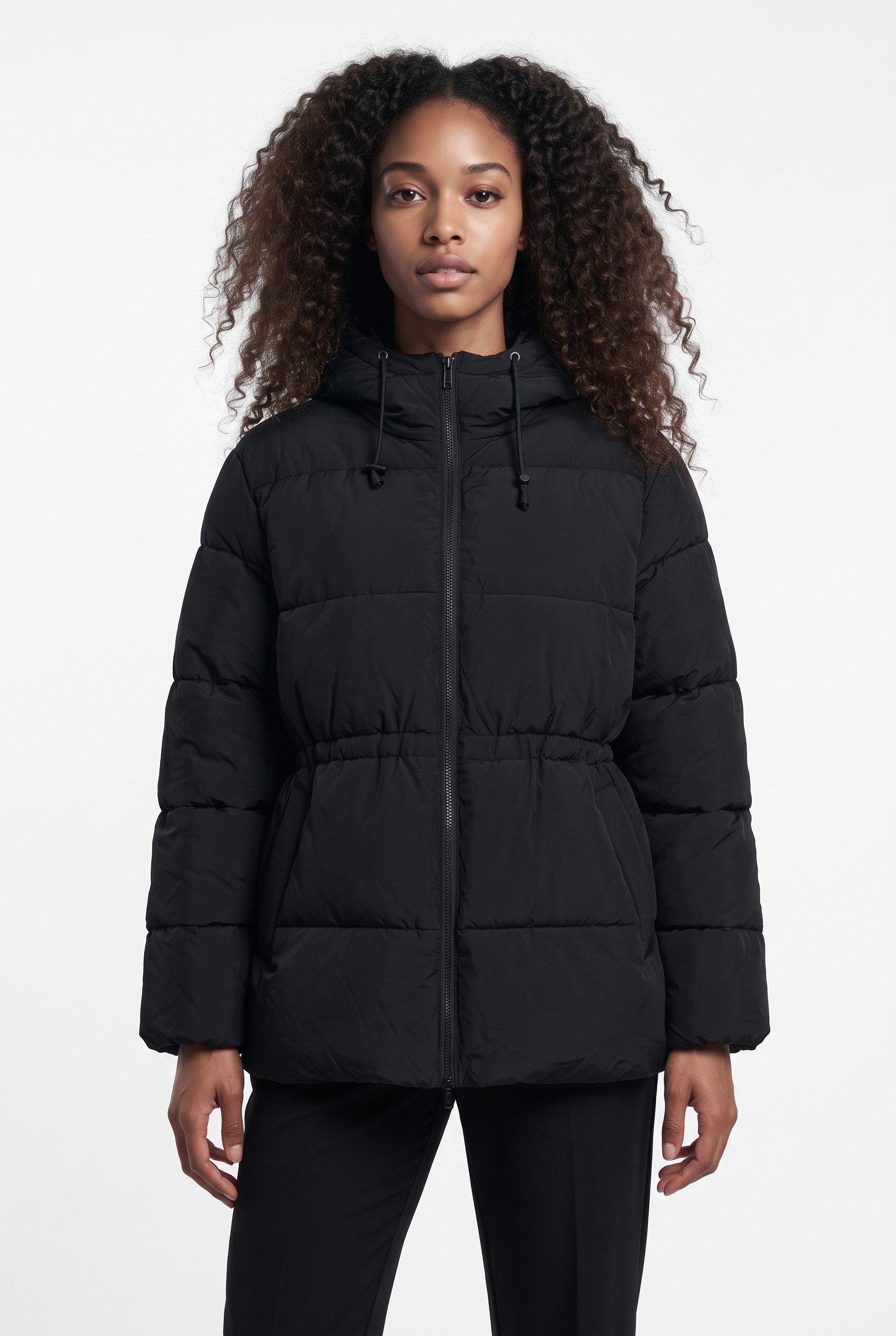 Noisy may Steppjacke NMROSY WAISTED PUFFER JACKET NOOS Kunstfaser