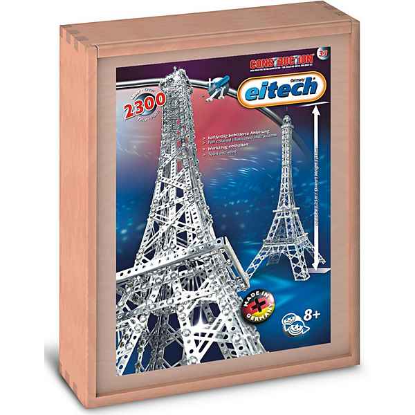 Eitech Metallbaukasten Eiffelturm, (2300 St), Made in Germany