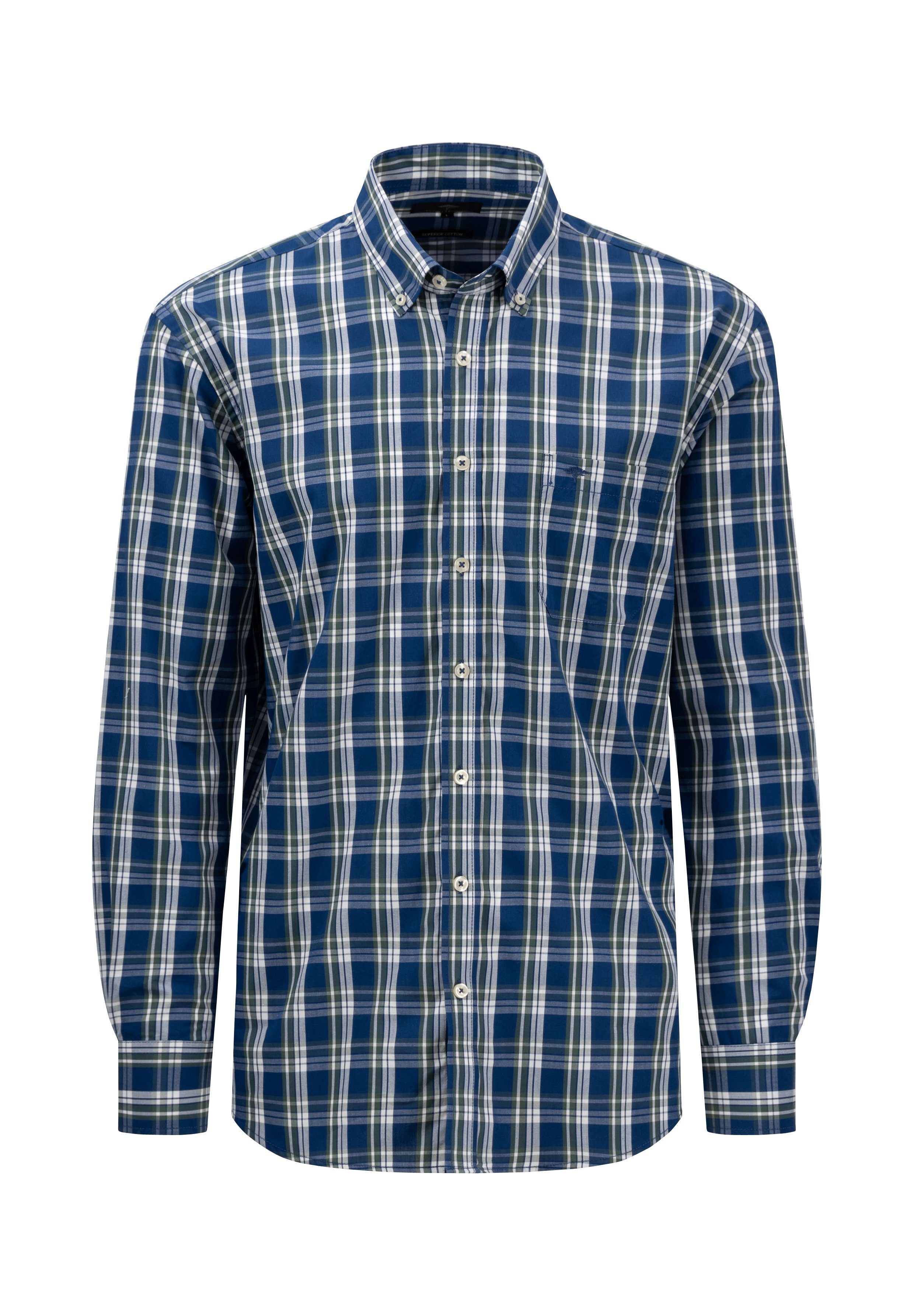 FYNCH-HATTON Langarmhemd mit Button-down-Kragen