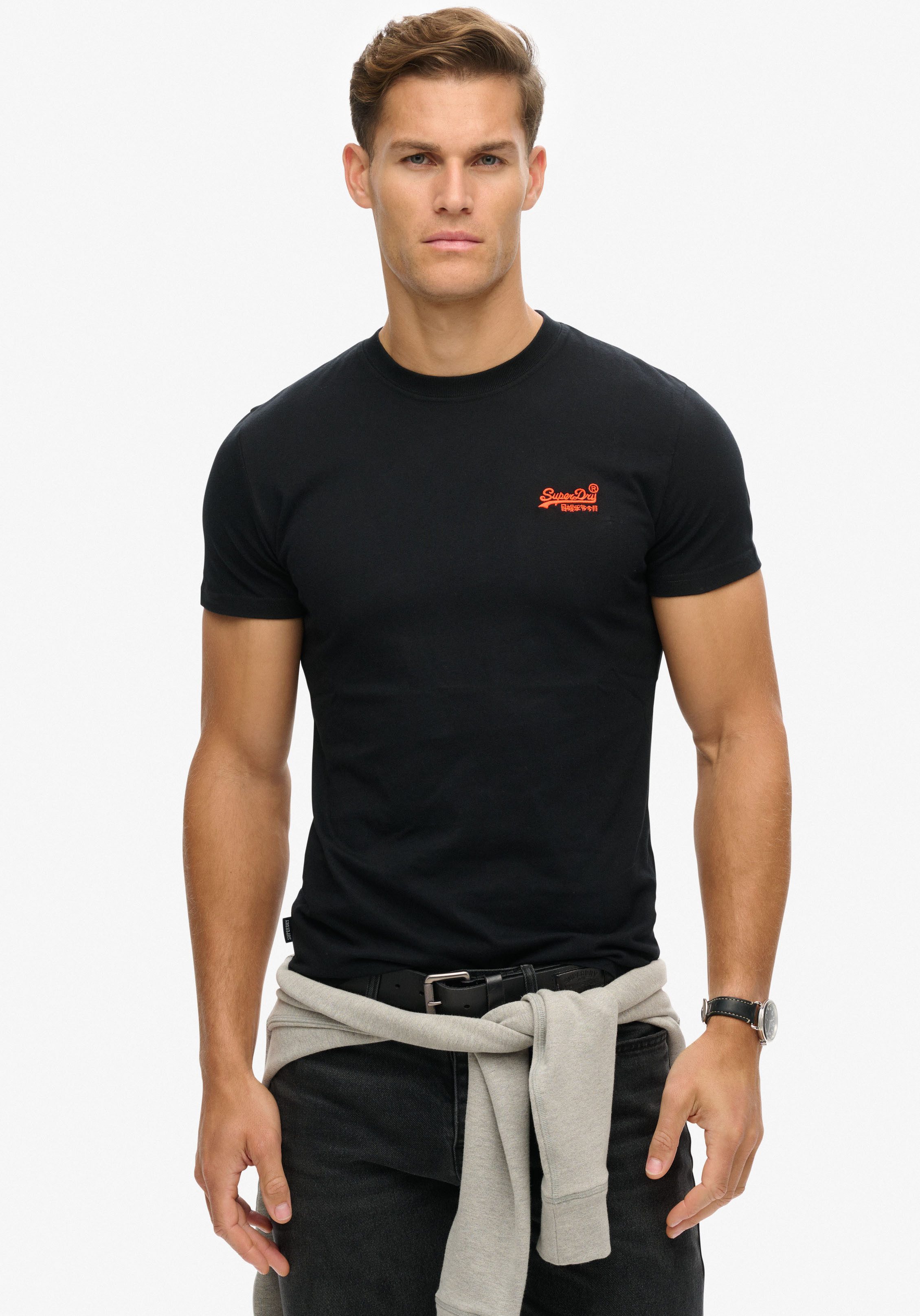 Rundhalsshirt ESSENTIAL LOGO EMB TEE