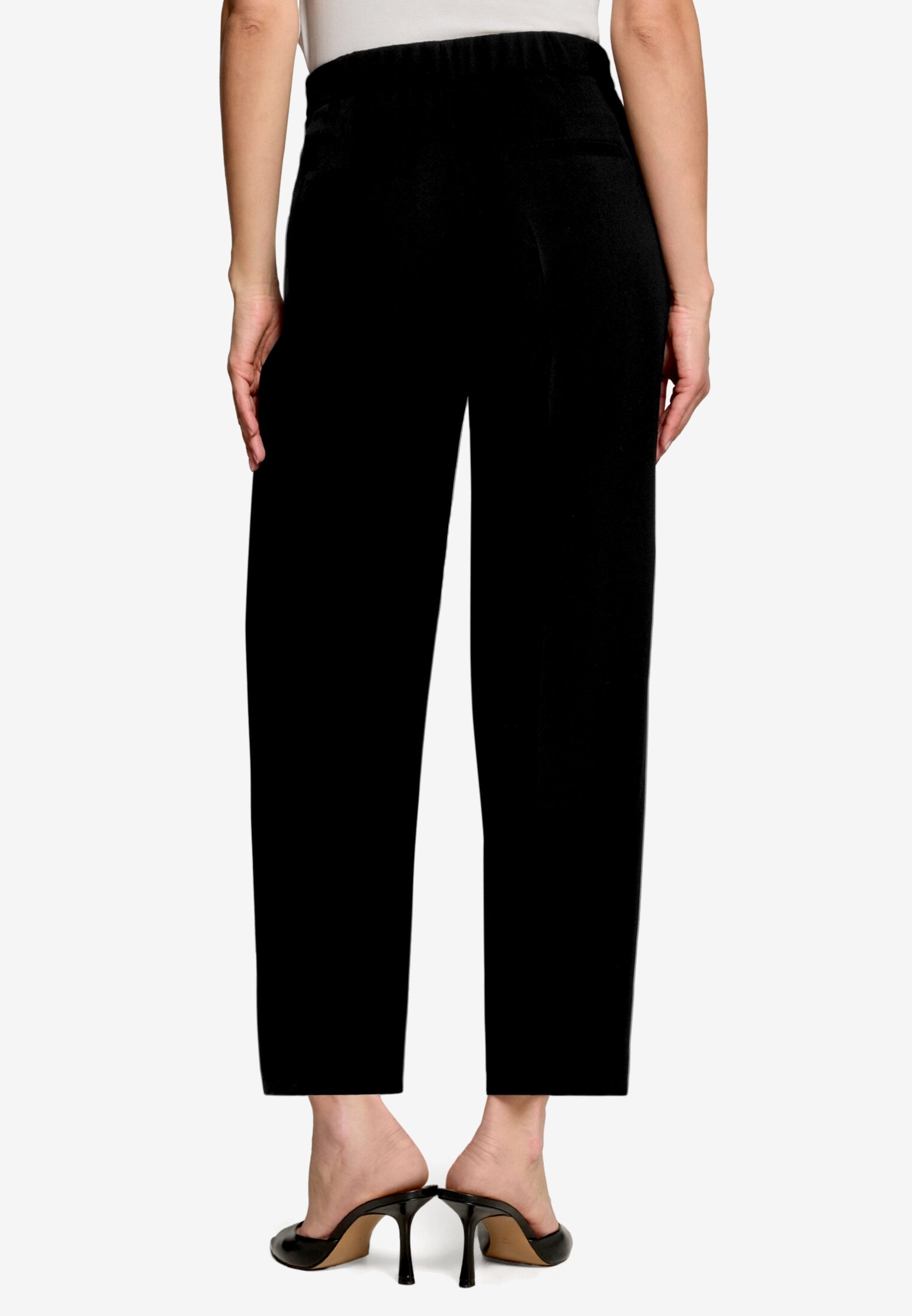 Zero 7/8-Hose Businesshose mit Bundfalten / 26 inch