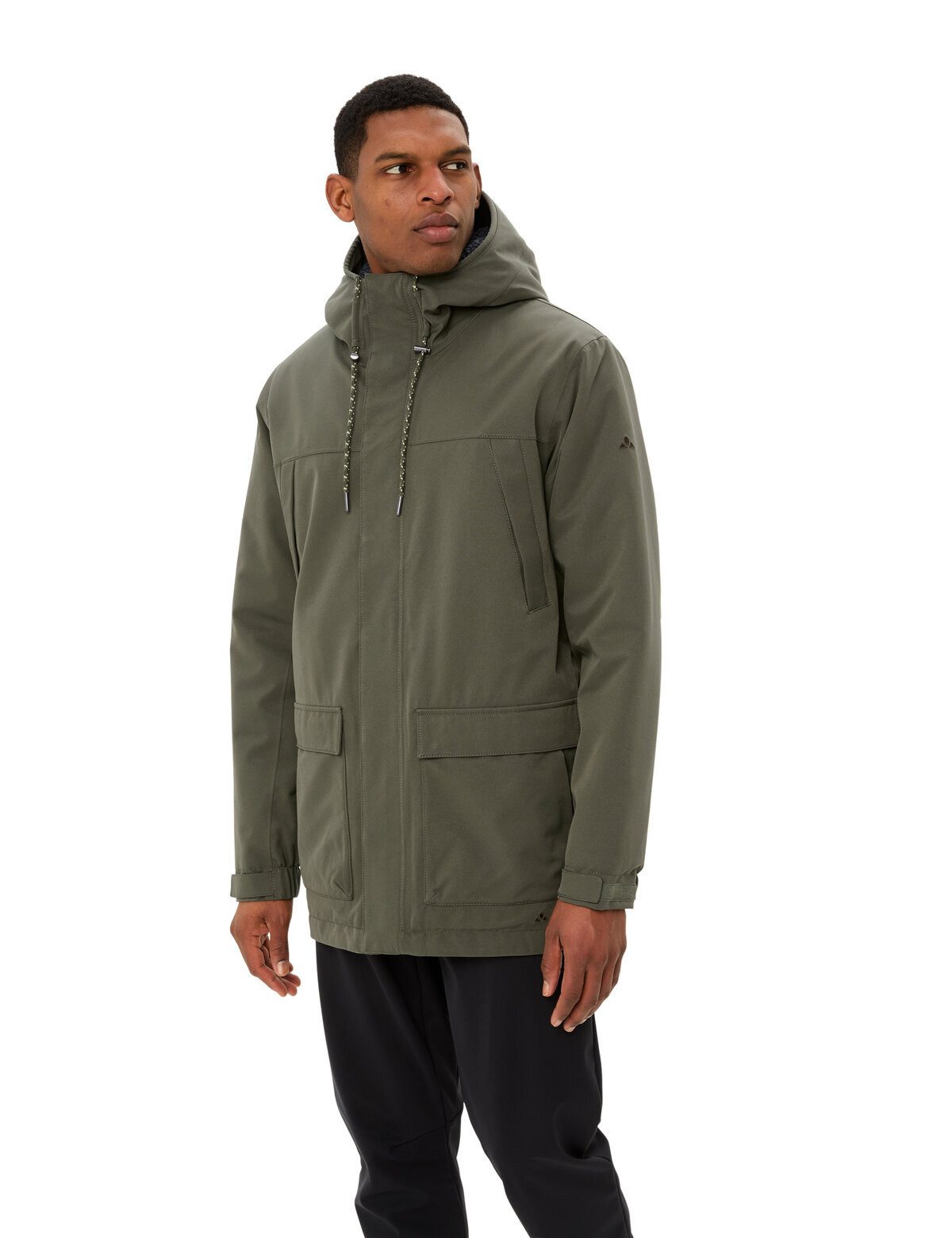VAUDE Outdoorjacke Men's Manukau Parka III (1-St) wasserdichter Herren Winterparka für Alltag und Freizeit