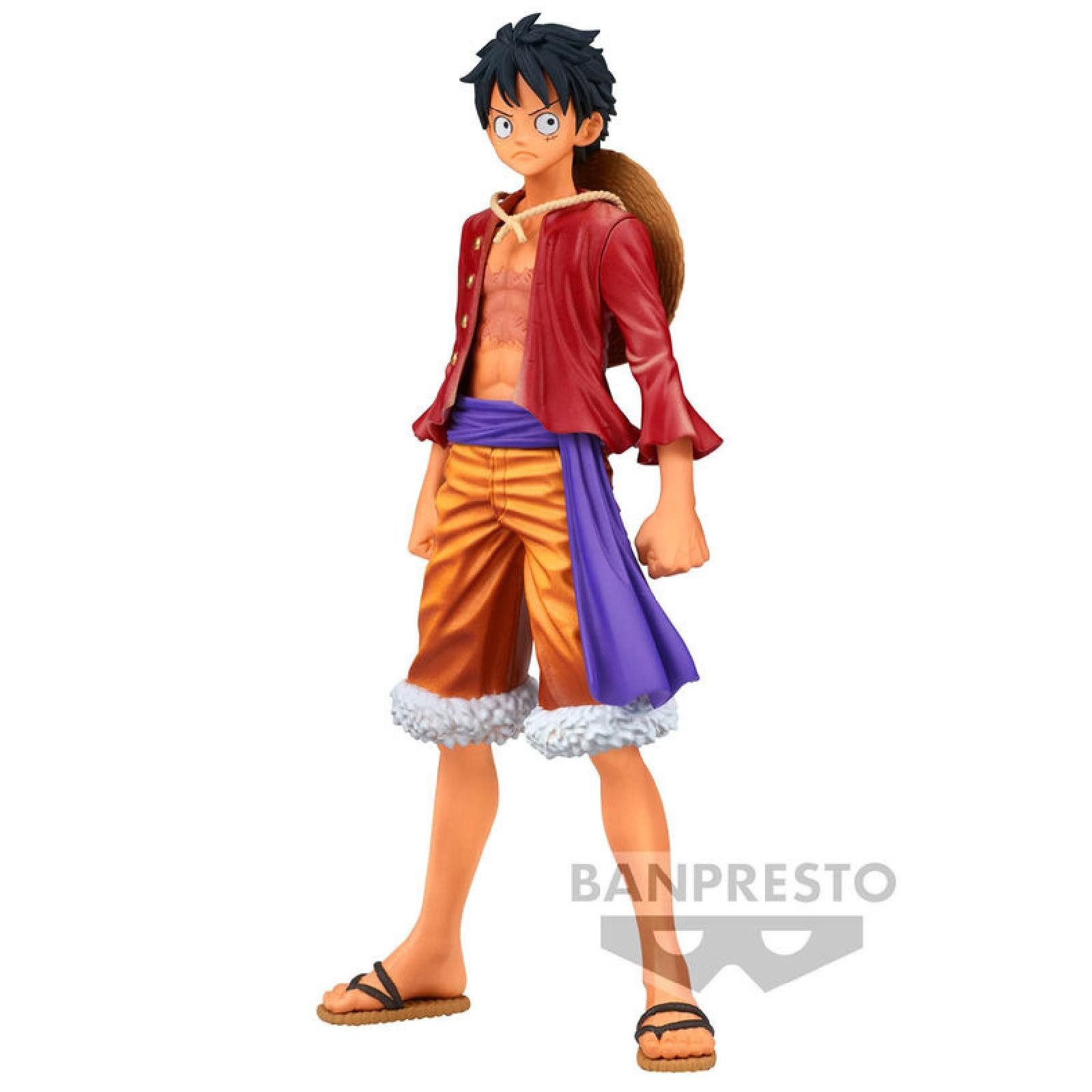 Banpresto Sammelfigur One Piece DXF The Grandline Series Monkey D Luffy Wanokuni Figur 16cm