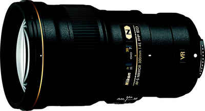 Nikon »AF-S NIKKOR 300 mm 1:4E PF ED VR« Objektiv, (INKL. HB-73 + CL-M3)