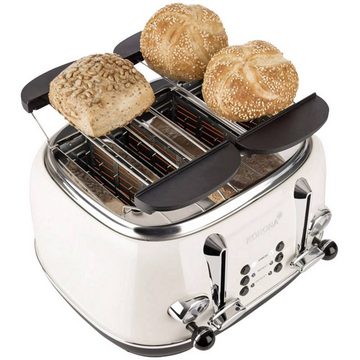 KORONA Toaster Retro Toaster, mit Brötchenaufsatz