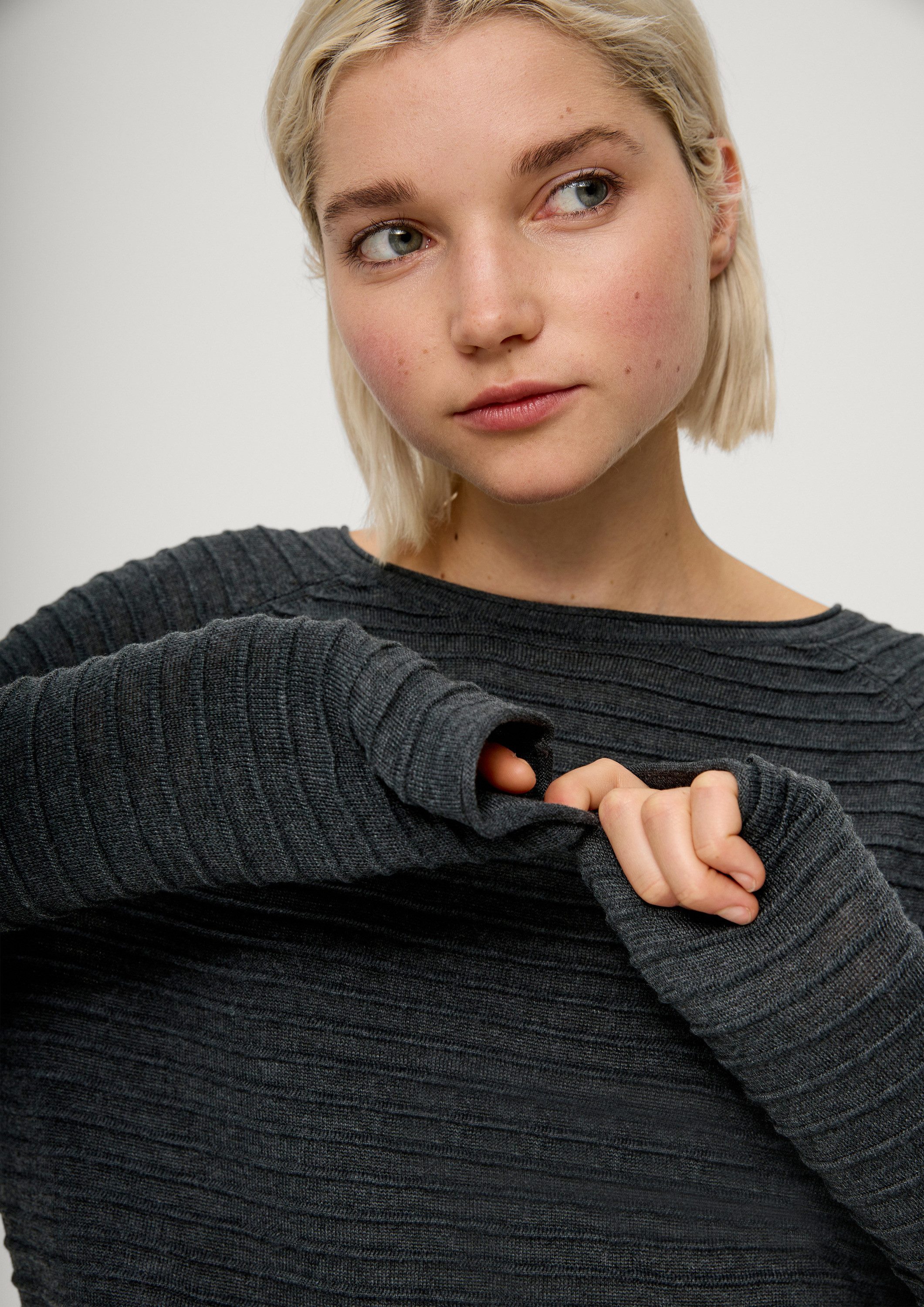 Longpullover Strickpullover