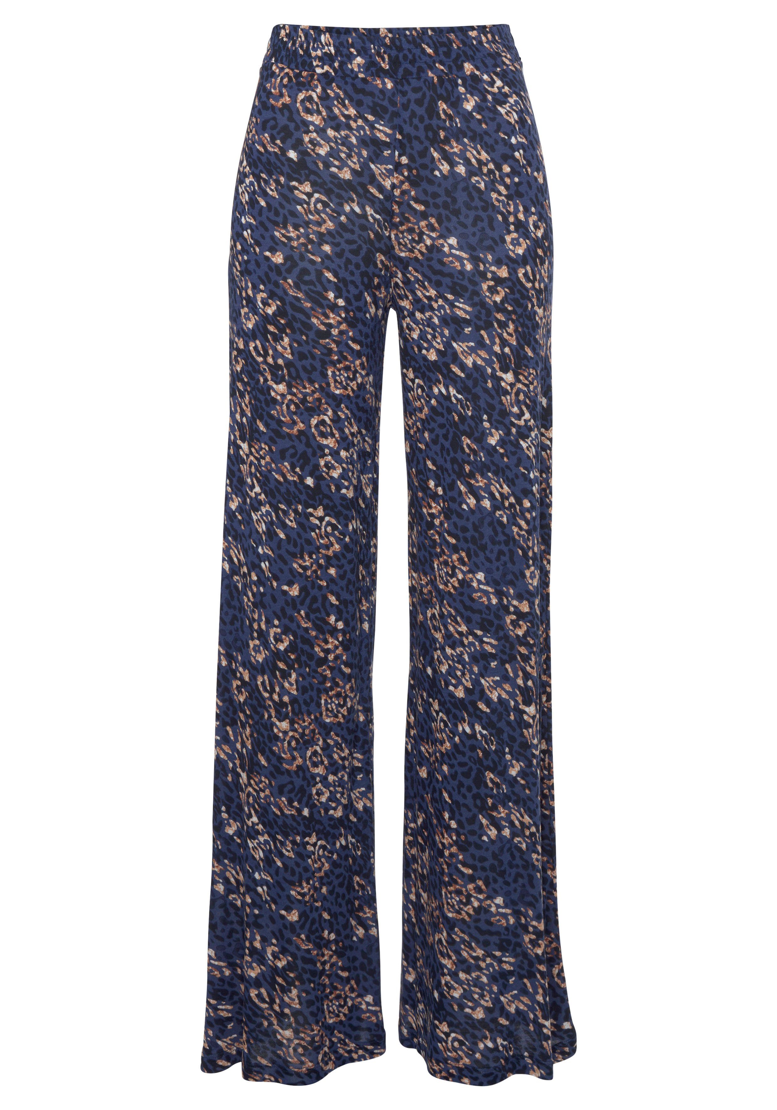 Vivance Jerseyhose mit Alloverdruck, bequeme Sommerhose günstig online kaufen