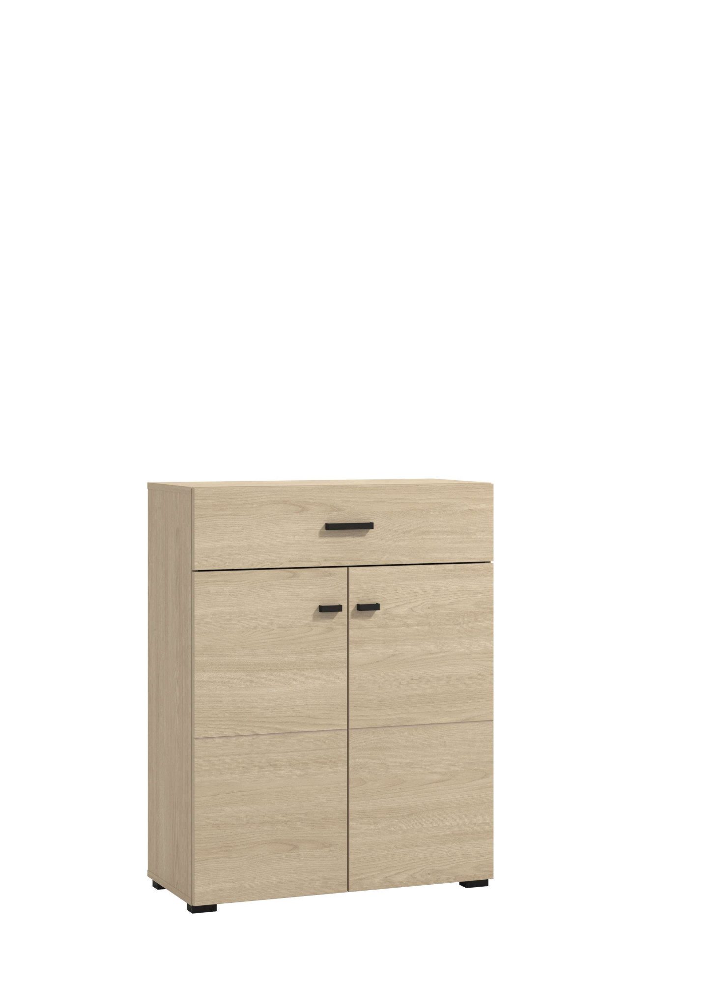 Home affaire Schuhkommode Rathlin Schuhschrank, Schuhregal, für ca. 9 Paar Schuhe, zwei Regale und eine Schublade, Gesamtbreite 77 cm
