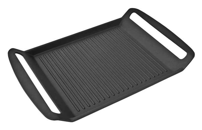 Kopf Grillpfanne Marra, Aluminiumguss, 26 x 23 cm Grillplatte, ILAG Beschichtung, Induktion