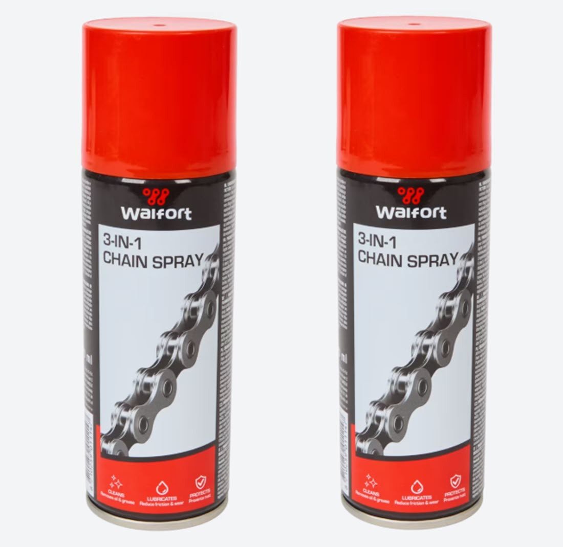 Spectrum Fahrradkette 2 x 200 ml Fahrrad-Kettenspray (2-St)