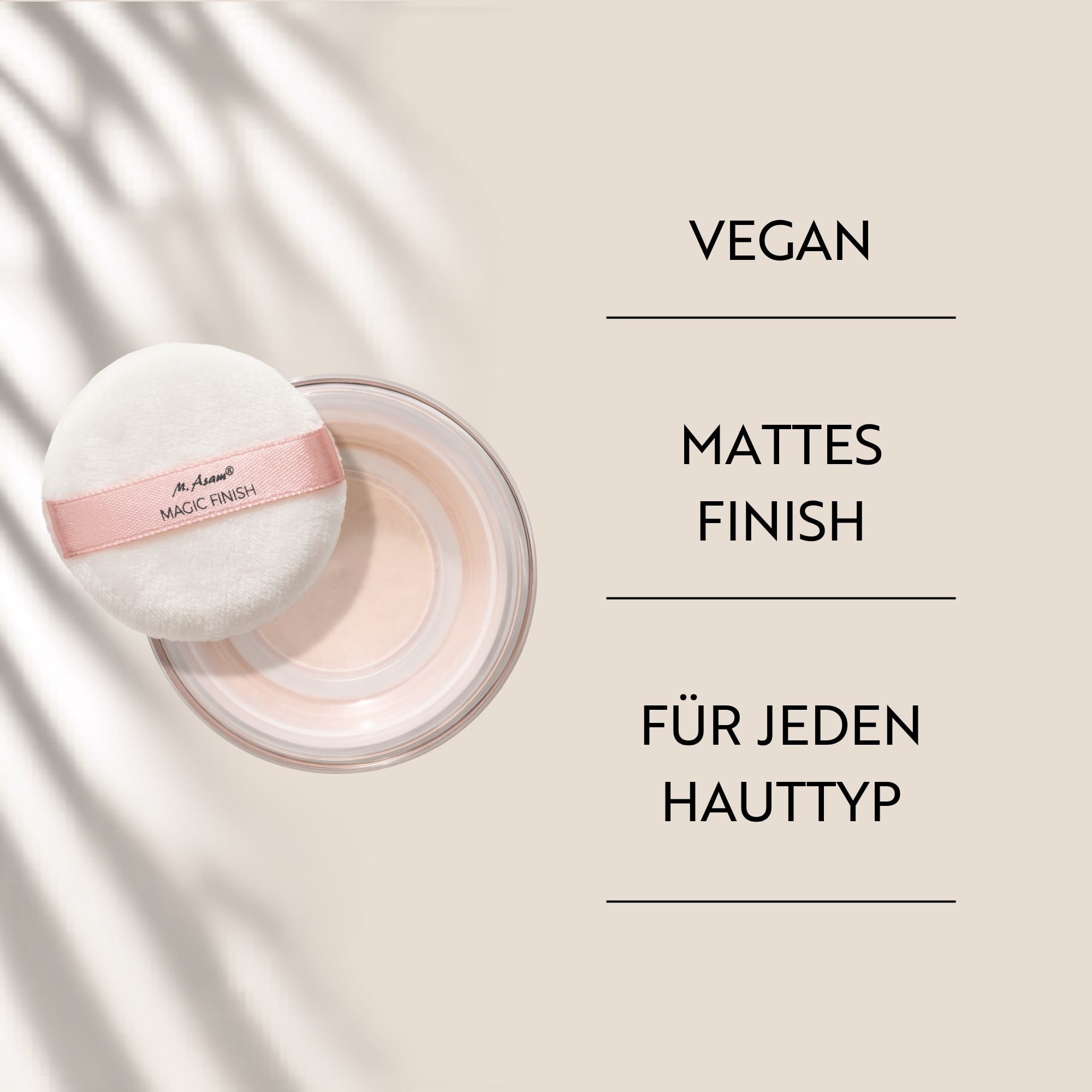 asambeauty Puder Final Touch Setting Puder Bare Teint – Bild 5 von 5