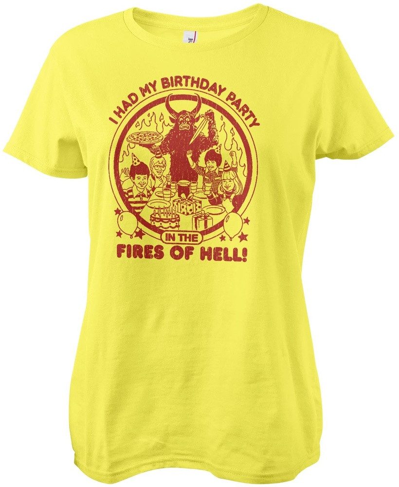 Steven Rhodes T-Shirt Fires Of Hell Girly Tee