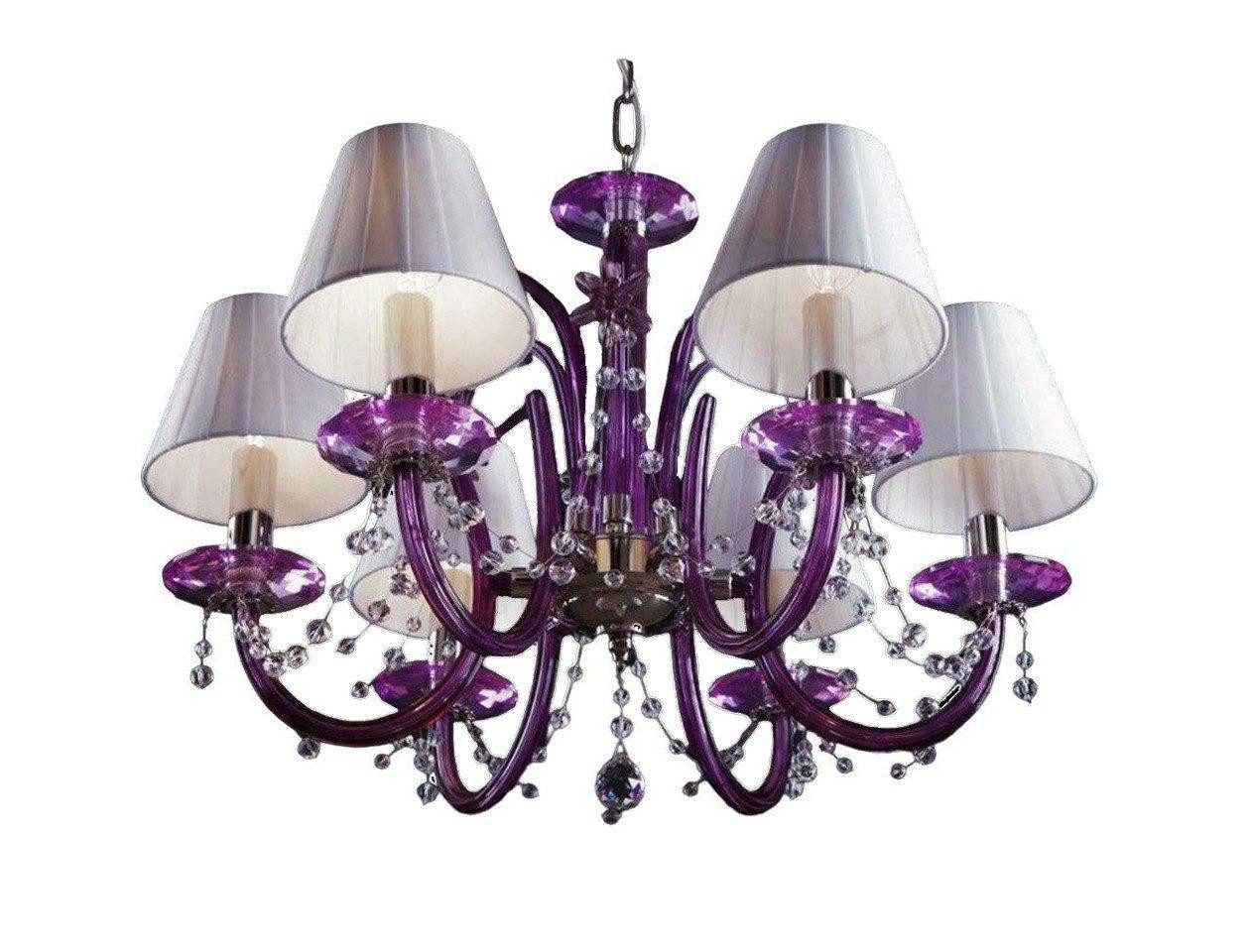 JVmoebel Люстры Decken Lampe Hänge Pendel Leuchte Strahler Luster Bohemia Schirme, Warmweiß, Made in Europa