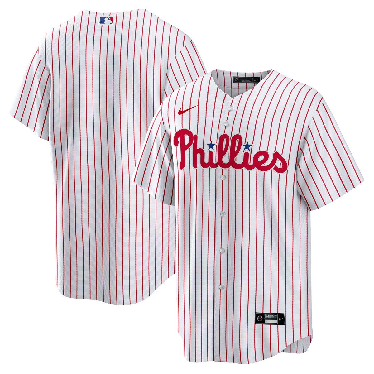 Nike T-Shirt Nike Shirt Phila Phillies Nike Official Replica Home