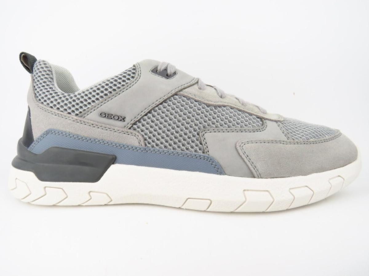 Geox U GRECALE C - SUEDE MESH Sneaker