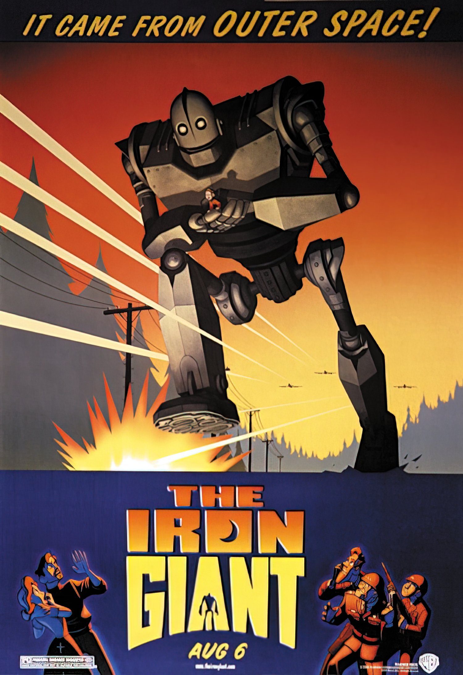 Poster The Iron Giant Poster 70 x 100 cm