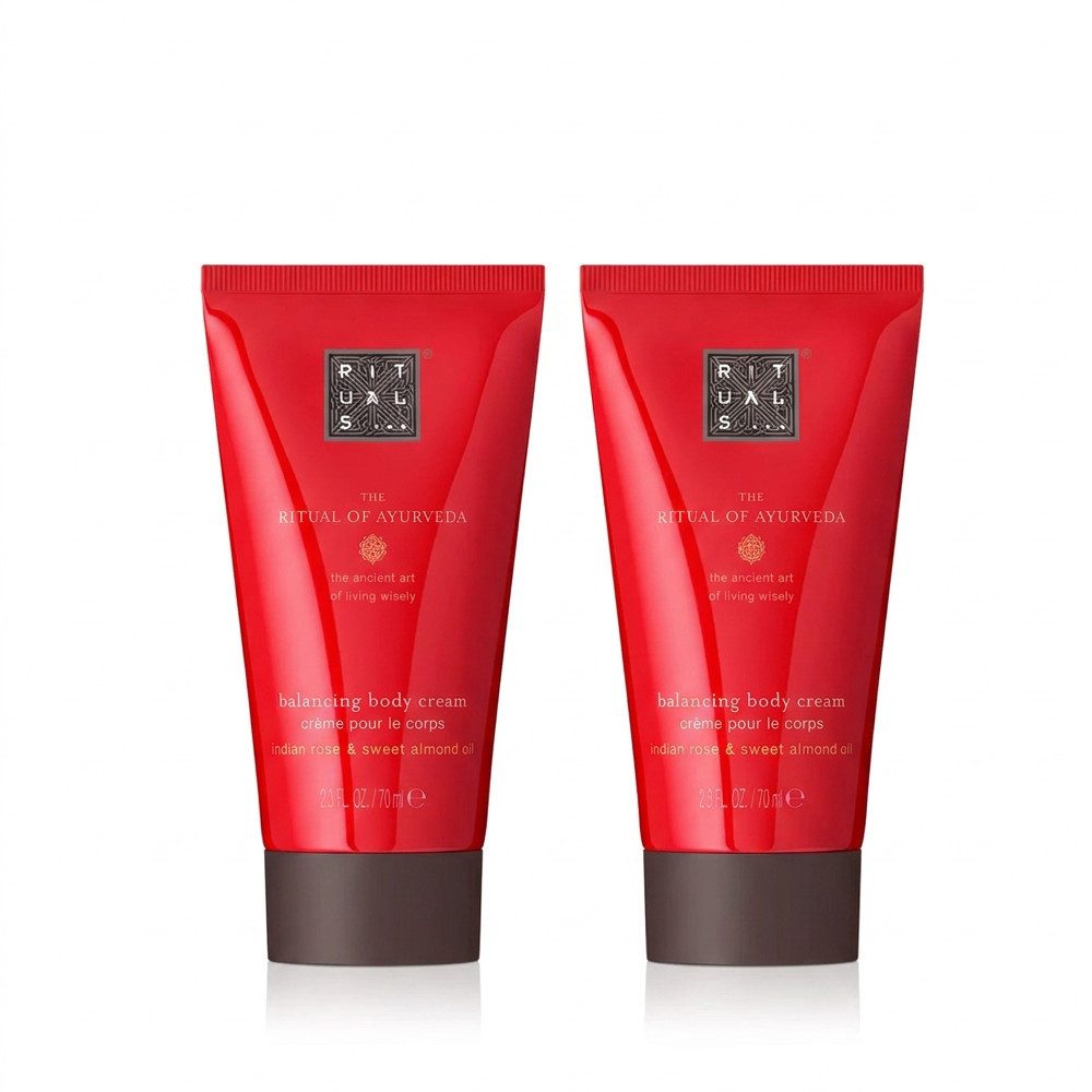Rituals Körpercreme Rituals The Ritual Of Ayurveda Body Cream 2er Set, Praktisches 2er Set für reichhaltige Körperpflege