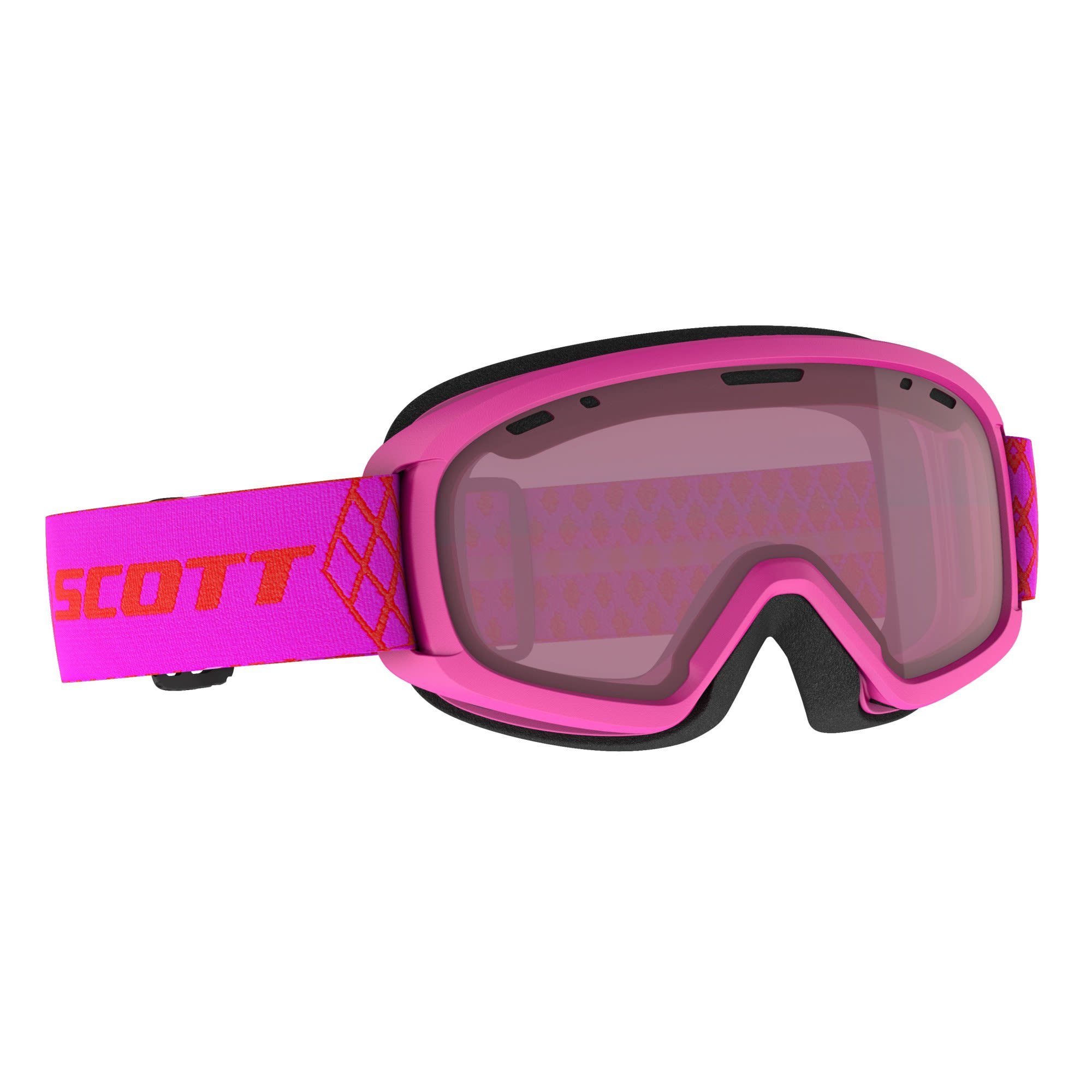 High Pink Scott Kinder Skibrille - Witty Enhancer Viz Accessoires Junior Goggle Scott