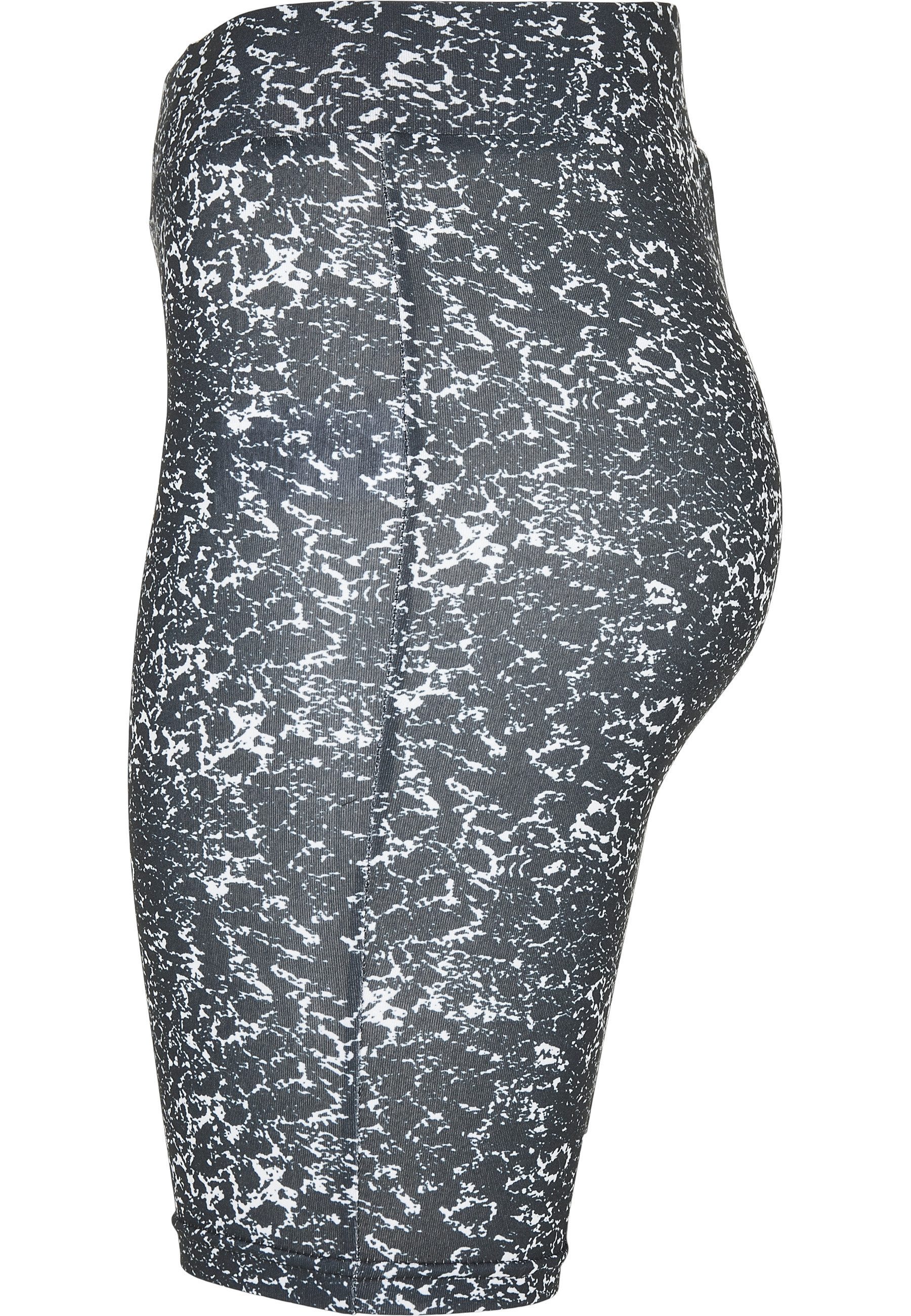URBAN CLASSICS Stoffhose Urban Classics Damen Ladies AOP Cycle Shorts (1-tlg)