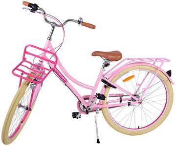 TPFSports Kinderfahrrad Volare Excellent 26 Zoll mit Rücktritt + Handbremse, 3 Gang, (Mädchen Fahrrad - Rutschfeste Sicherheitsgriffe), Kinder Fahrrad 26 Zoll mit Ständer Laufrad Mädchen Kinderrad