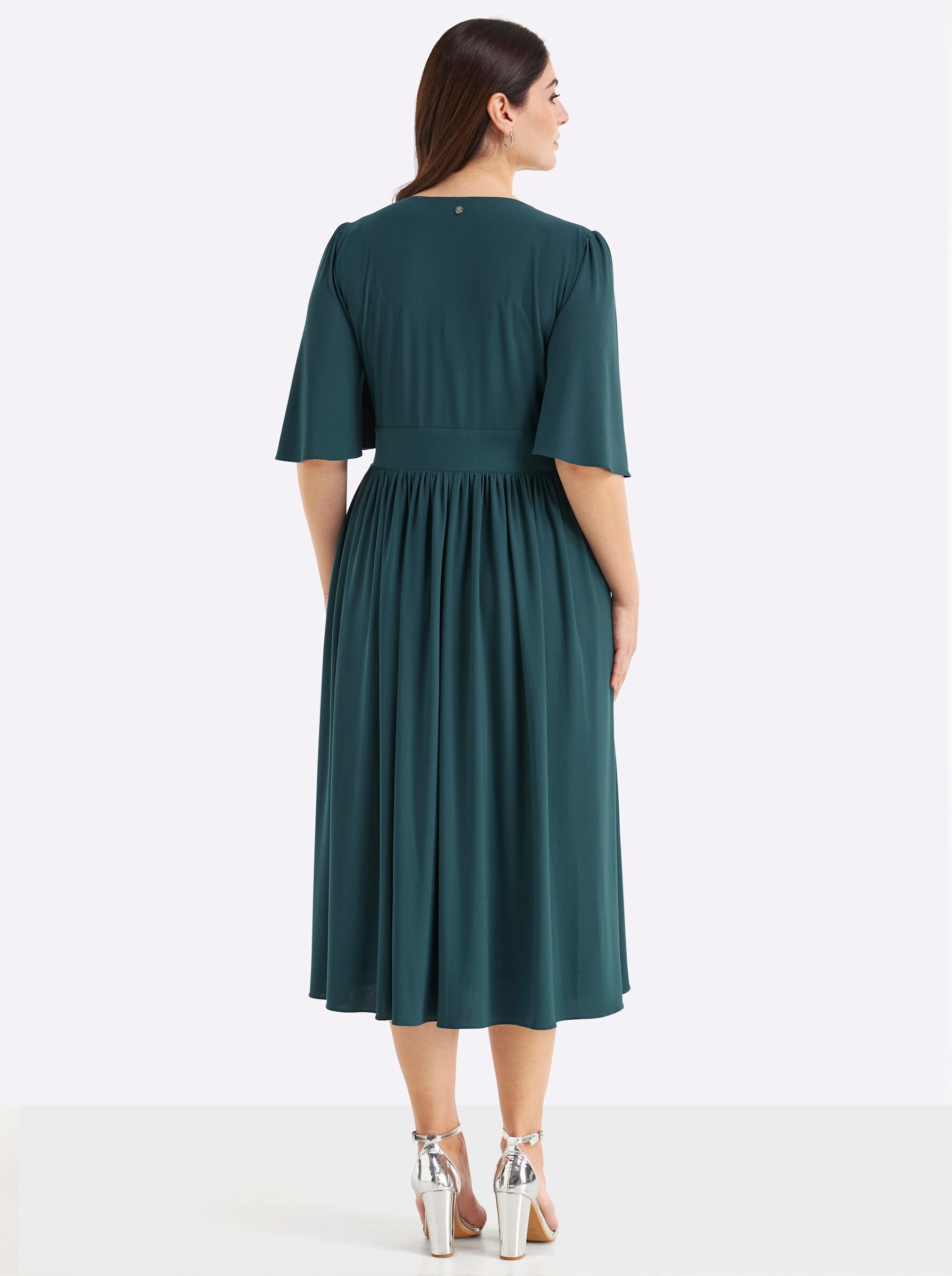 Sheego Etuikleid Abendkleid Kurzarm günstig online kaufen