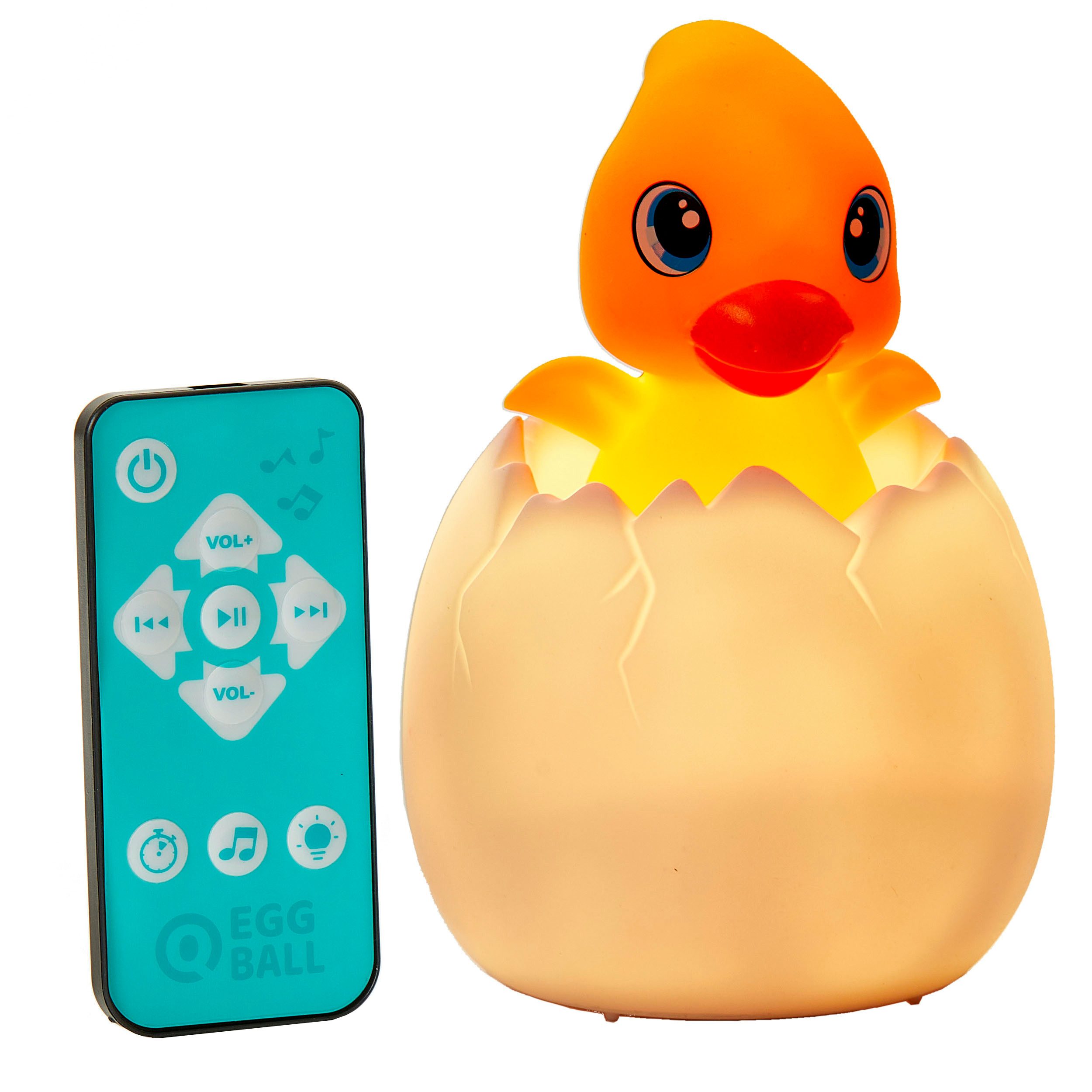 Northpoint LED Nachtlicht LED Akku Kindernachtlicht mit 130 Melodien Fernbedienung