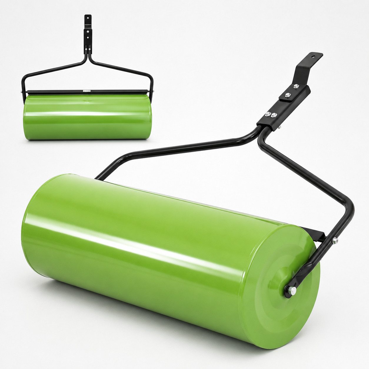 TRUTZHOLM Rasenwalze für Rasenmähtraktor 98 x 36 cm 95 L grün Walze Ackerwalze ATV Quad