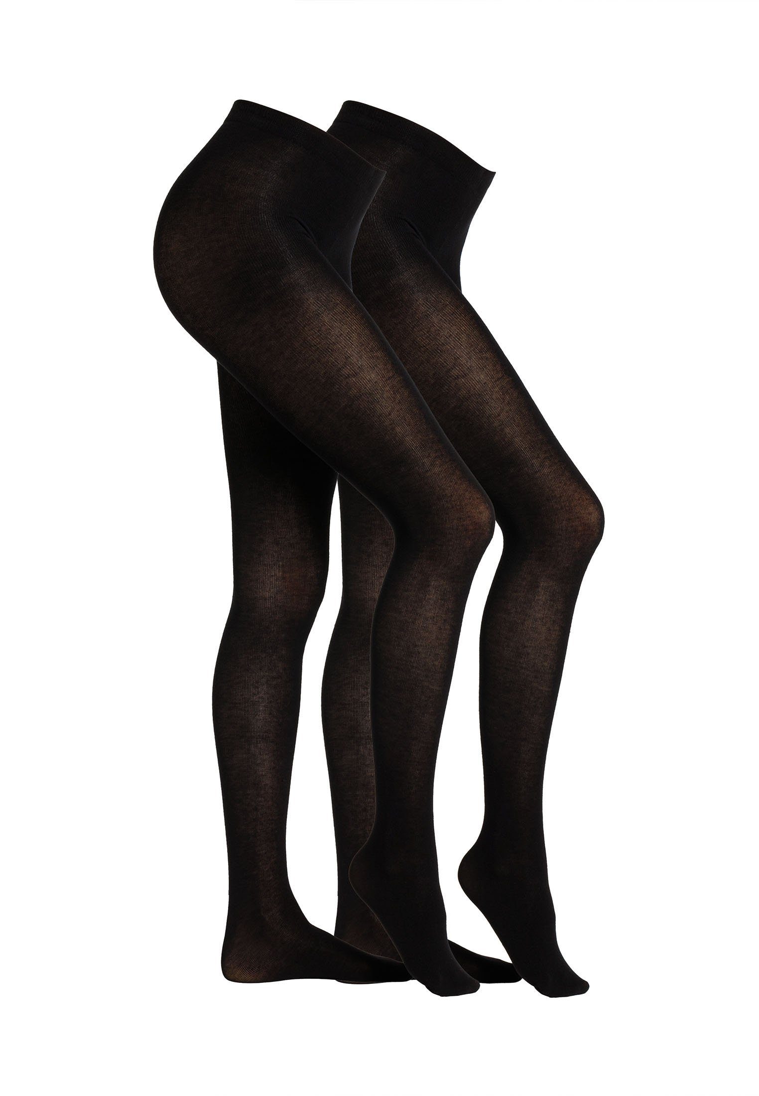 Camano Feinstrumpfhose Comfort soft Cotton (2 St) im praktischen 2er Pack