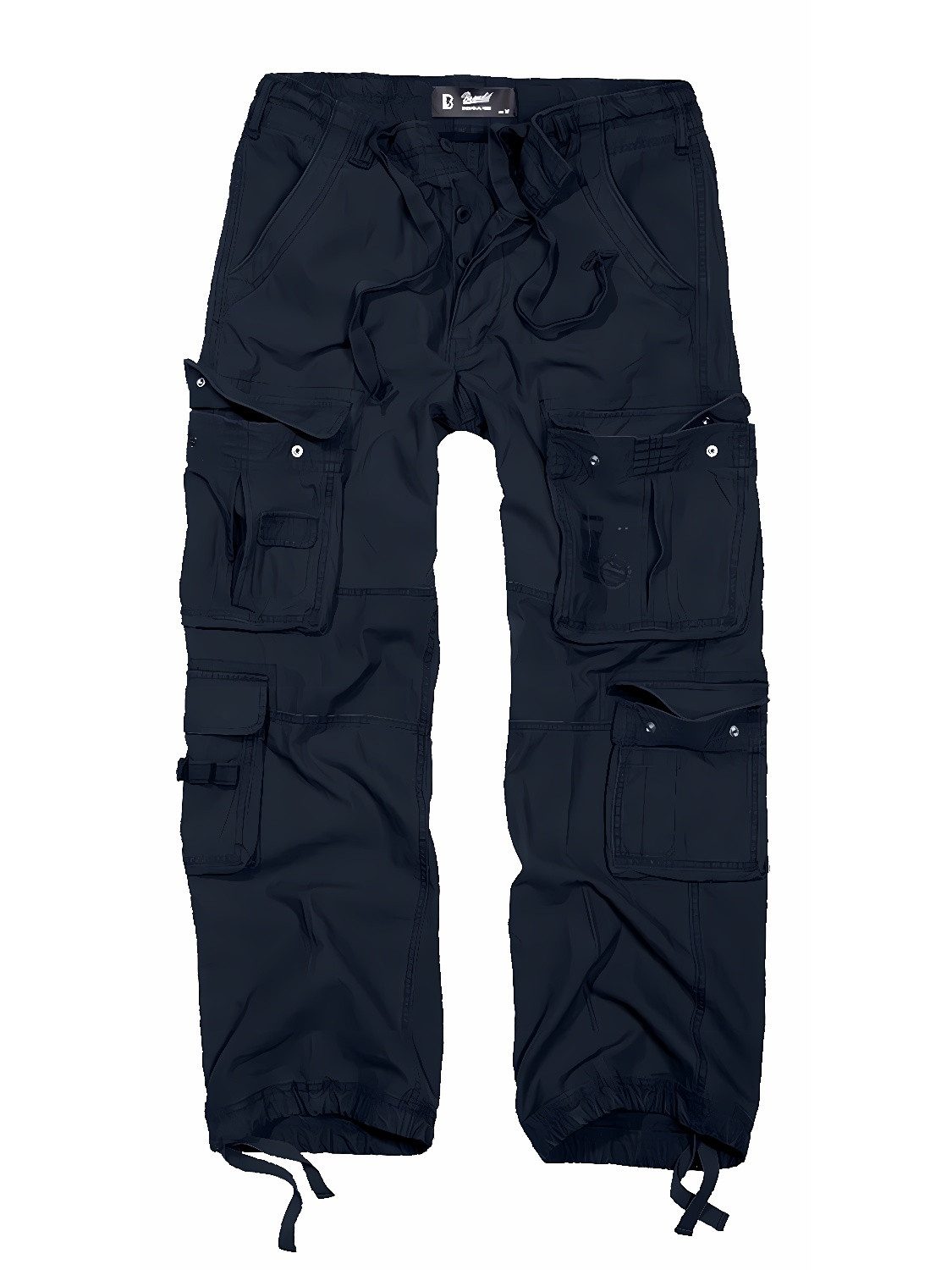 Brandit Cargohose Pure Vintage Trouser Klassisches Design mit vielen Taschen