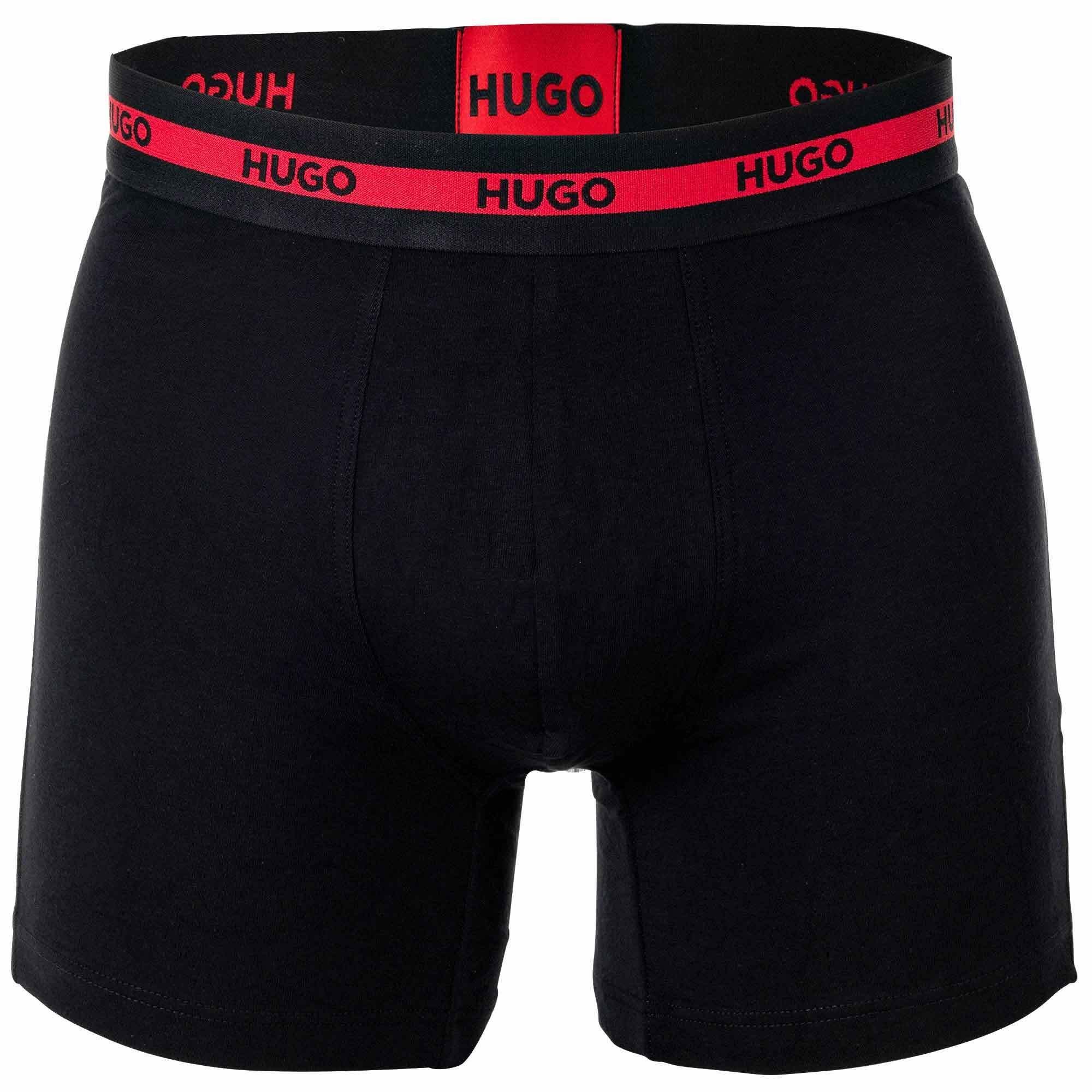 Boxer 3er Boxer Pack HUGO - Boxershorts, Herren Briefs Blau