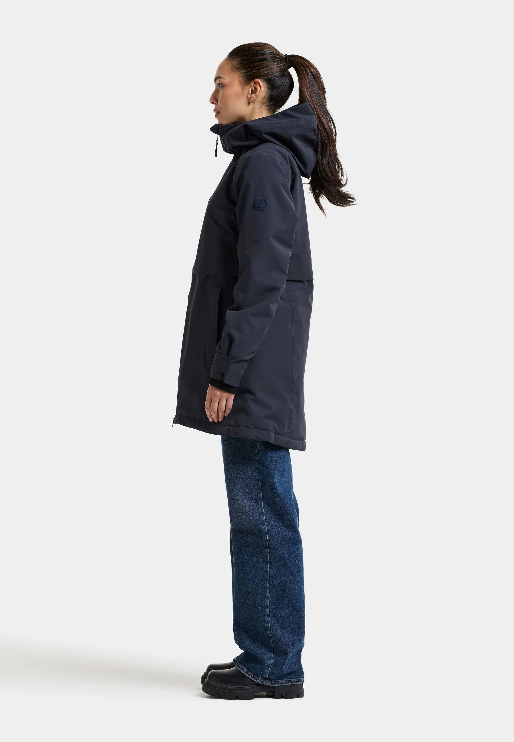 Didriksons Winterjacke Damen Winterparka Wasserdicht TIRIL mit Kapuze mit Taschen