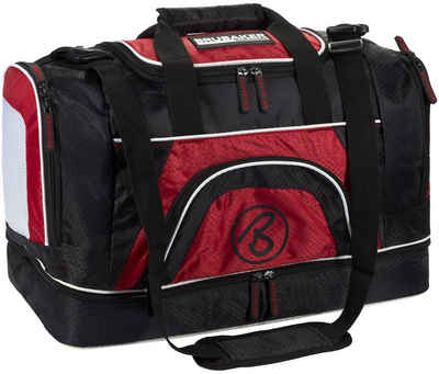 BRUBAKER Sporttasche XXL Trainingstasche 90 l oder 52 l (1-tlg., Reisetasche mit Schuhfach und Nassfach), Fitnesstasche mit abnehmbarem Schultergurt