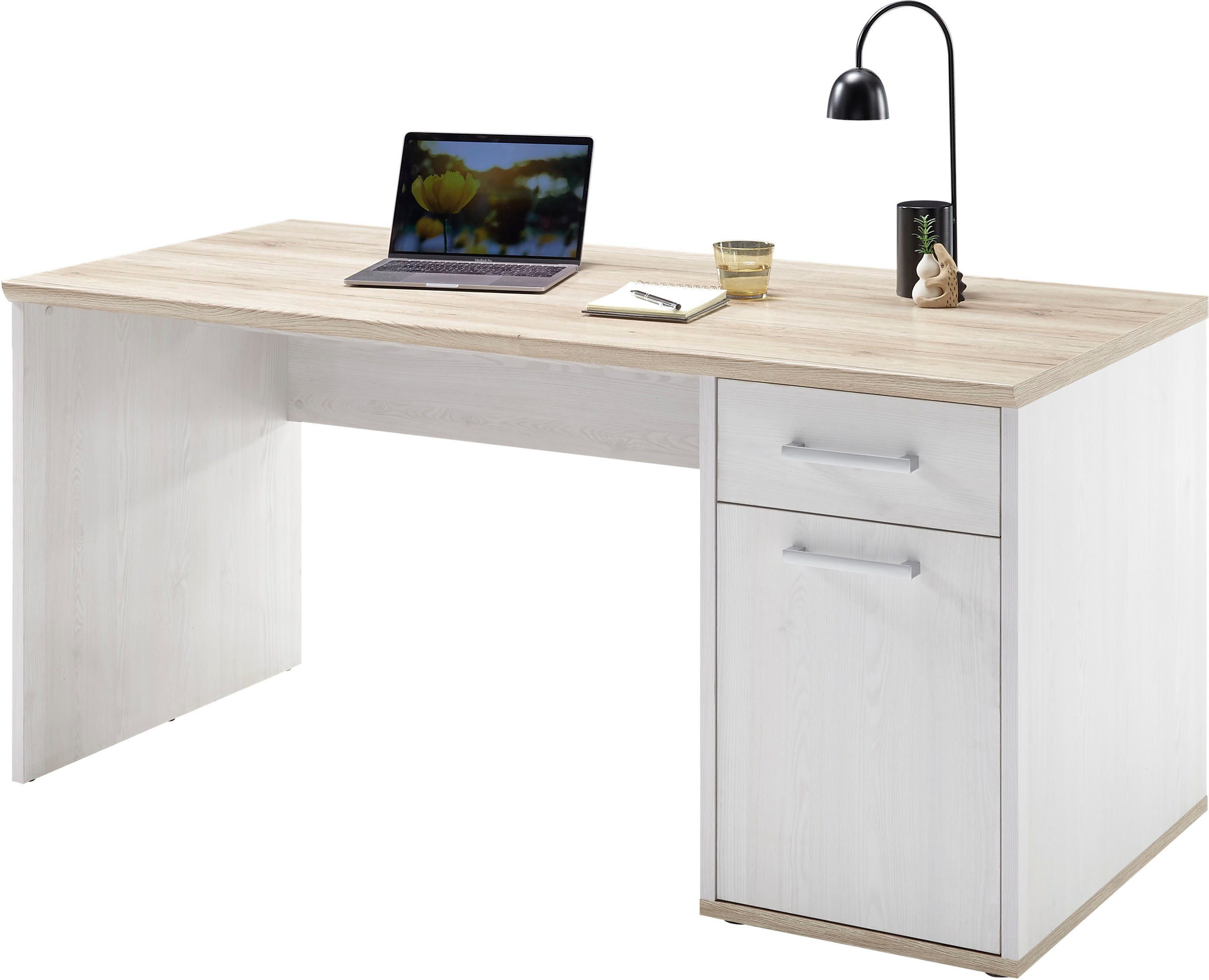 BEGA OFFICE Schreibtisch im Sideboard Landhaustil, mit Romance, wahlweise