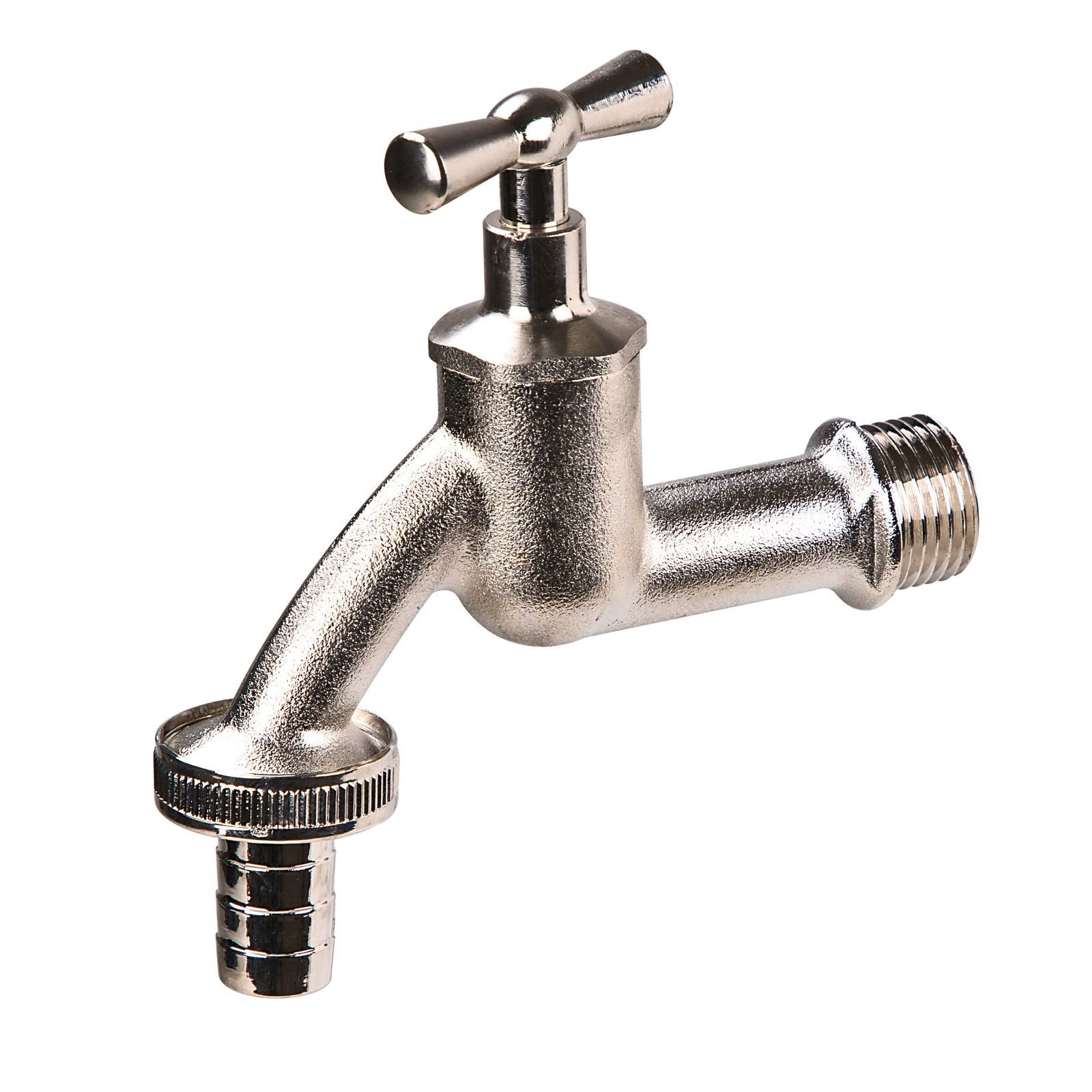 Auslaufventil Ventilauslaufhahn 1/2" 21 mm Auslaufhahn Wasserhahn Absperrventil