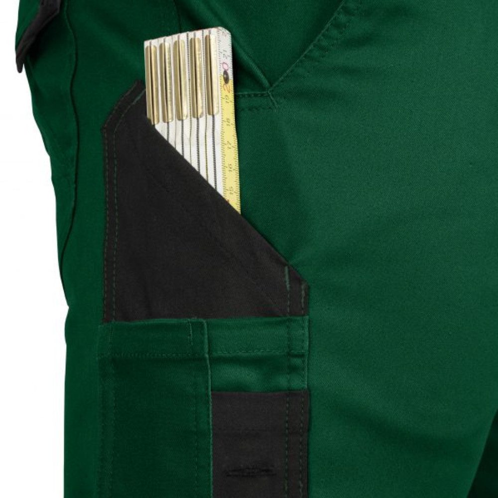 Leibwächter Arbeitshose Bundhose Flexline mit Reflektoren für gute Sichtbarkeit – Bild 5 von 5