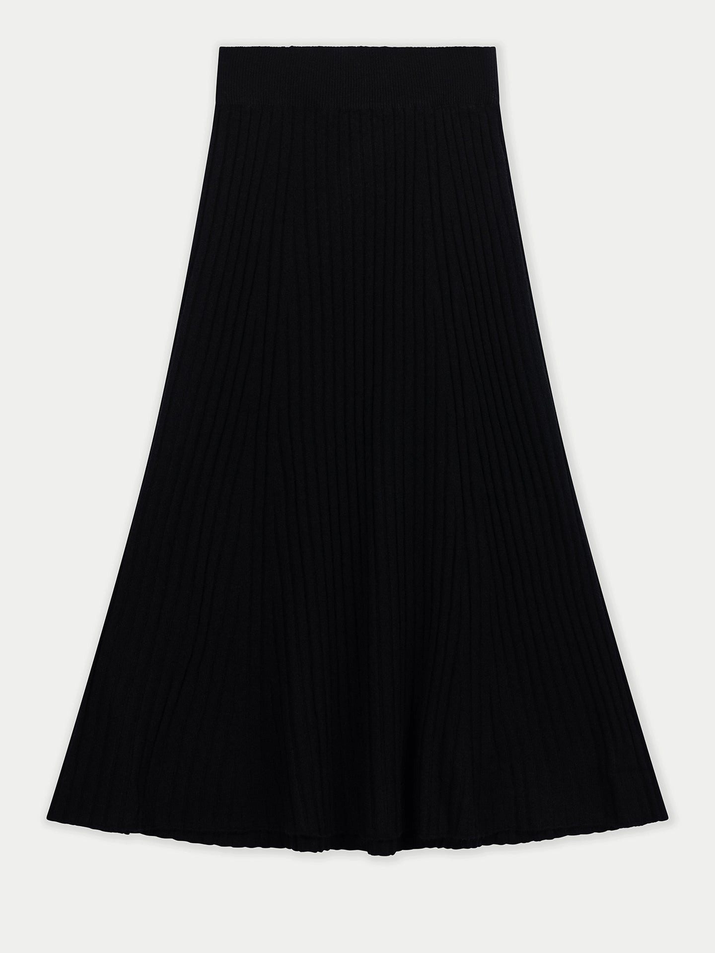 GOBI Cashmere Strickrock Kaschmir-Rock in Wadenlänge